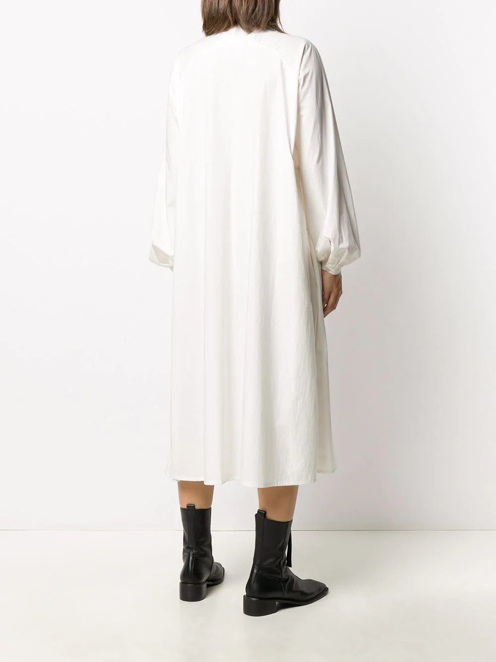 Botanist cotton shirt dress - 4