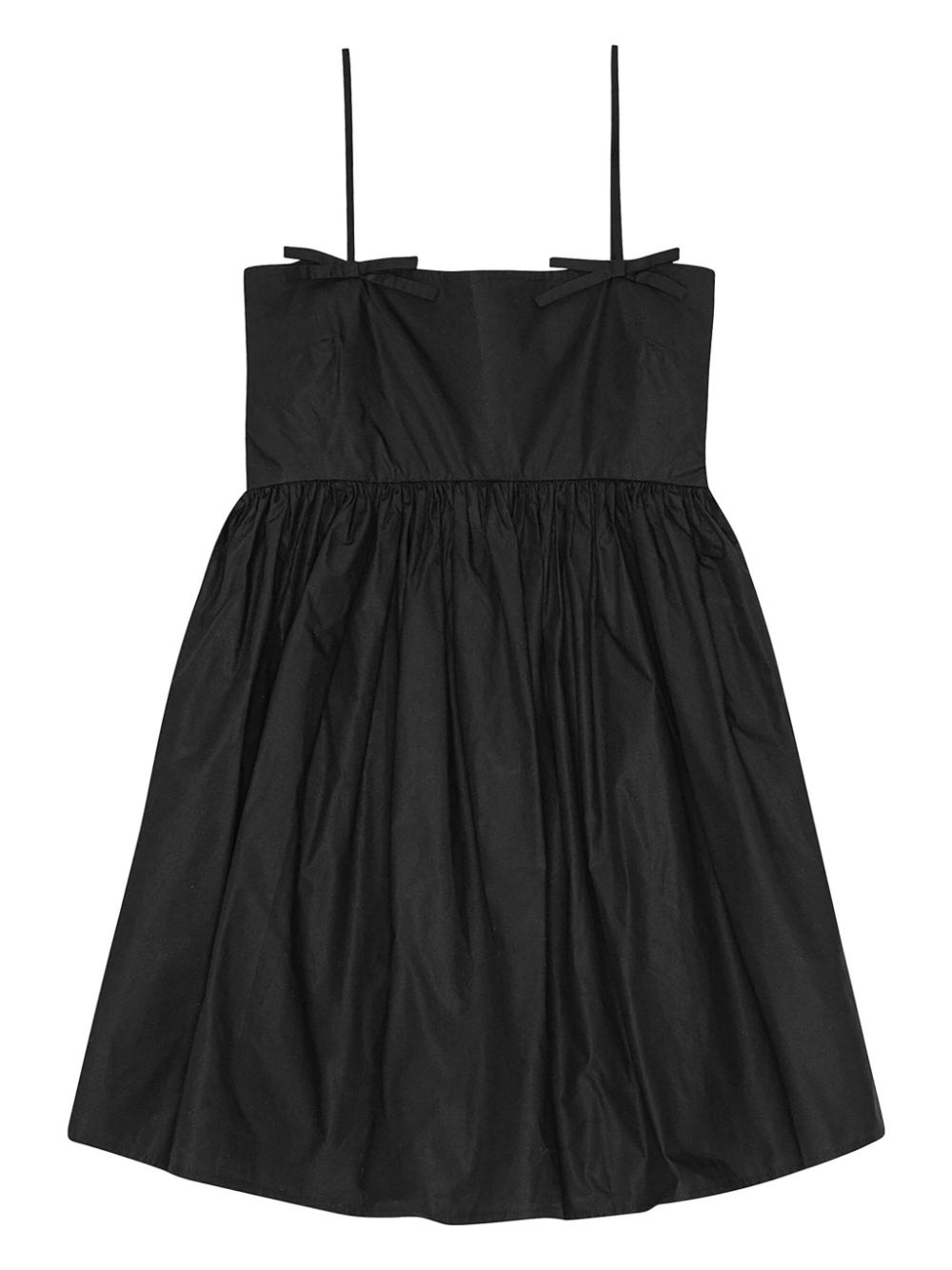 poplin mini dress - 6