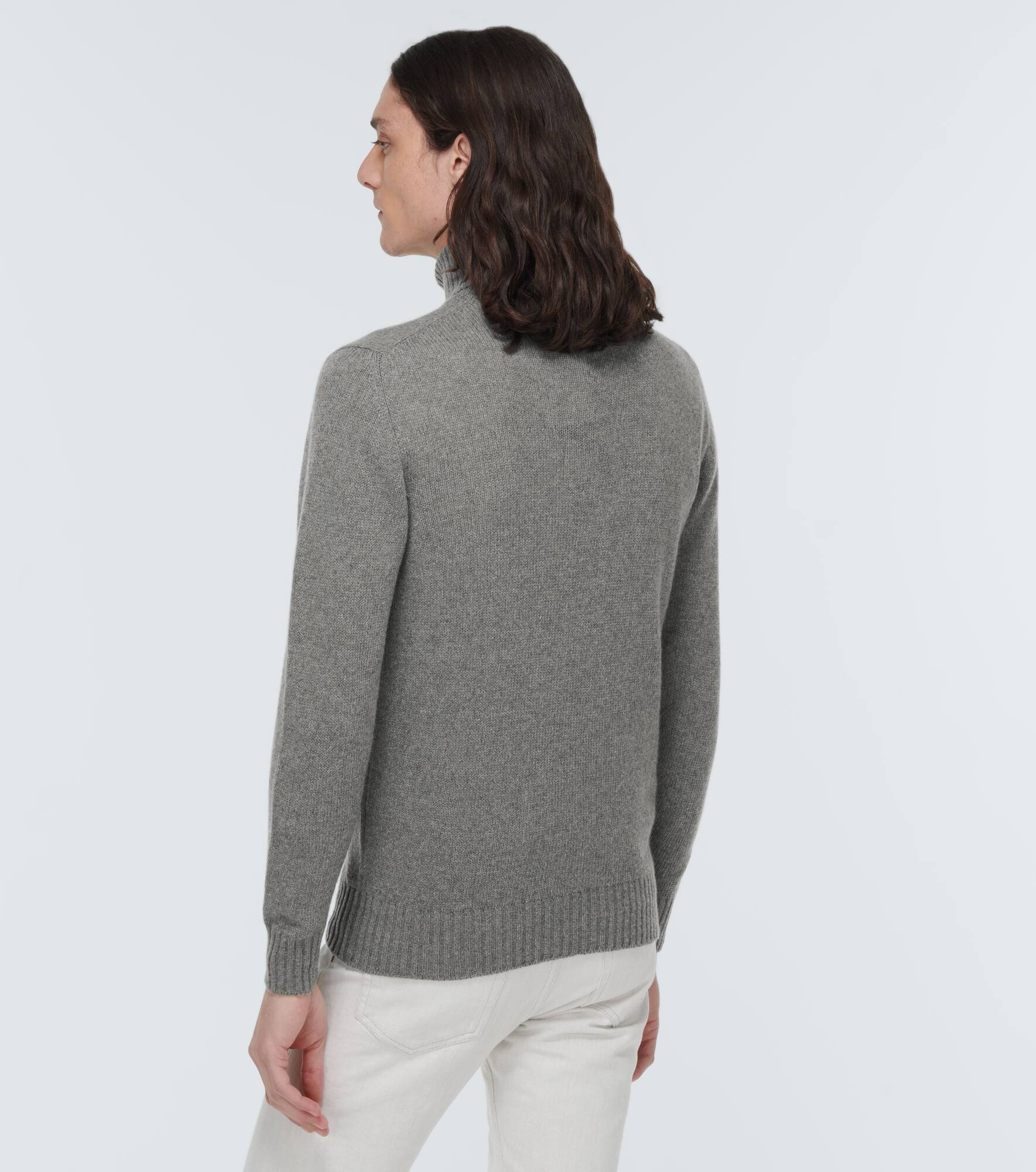 Dolcevita turtleneck cashmere sweater - 4