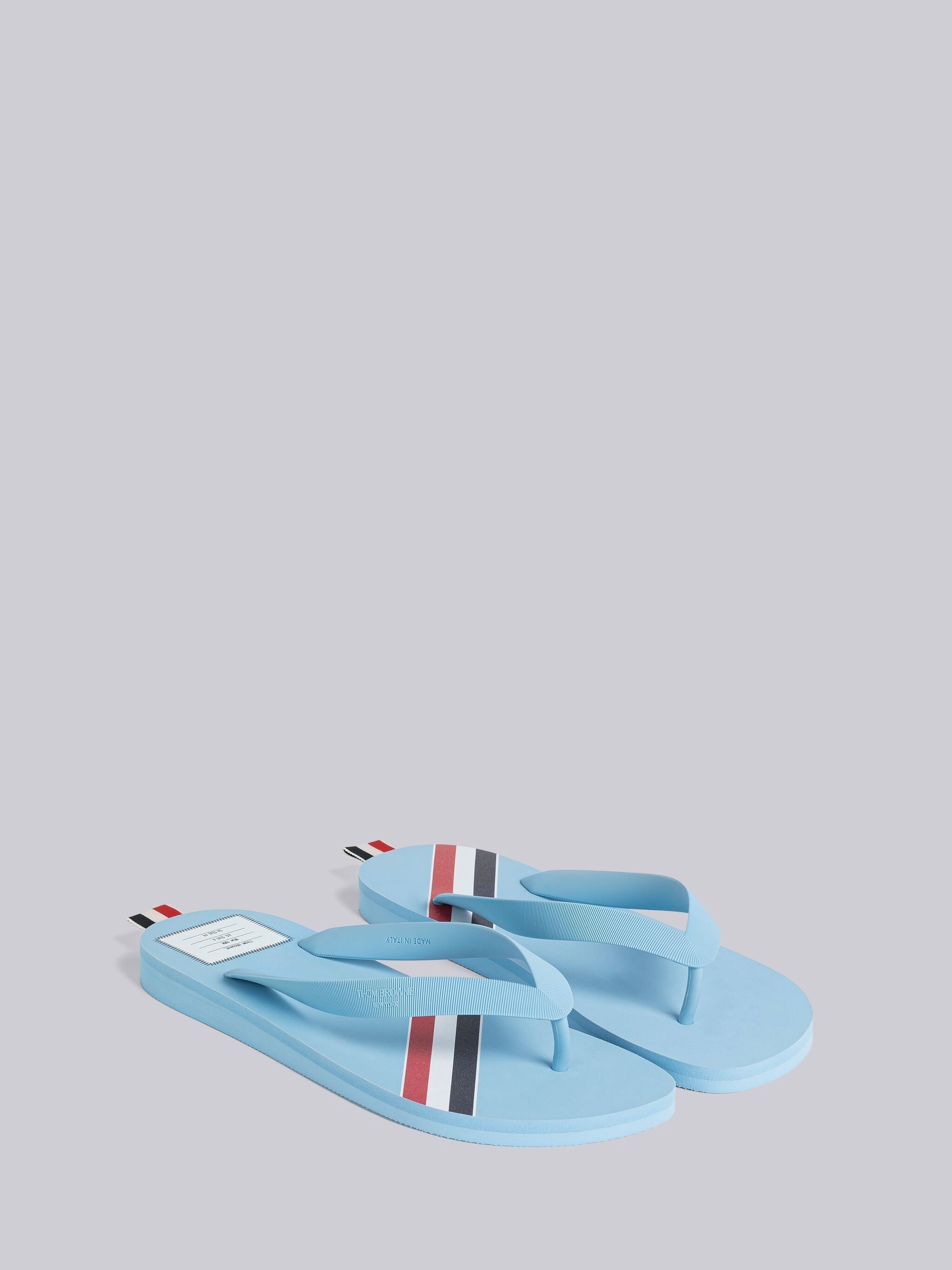 RWB-stripe flip flops - 3