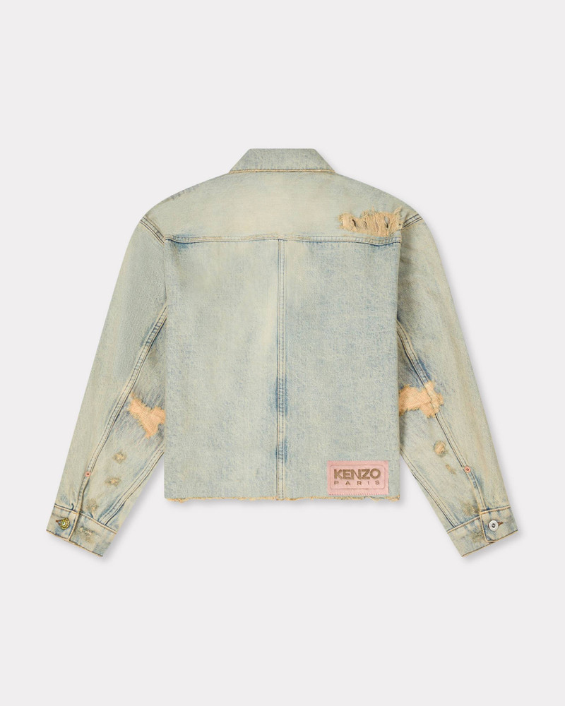 KENZO Trucker jacket in japanese denim outlook