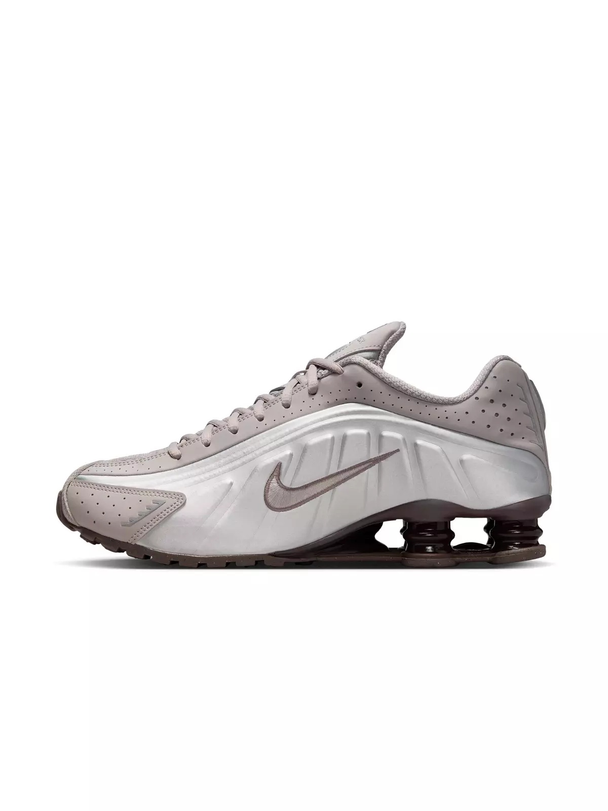 Shox R4 "Cave Stone/College Grey" Men's Shoe - 4