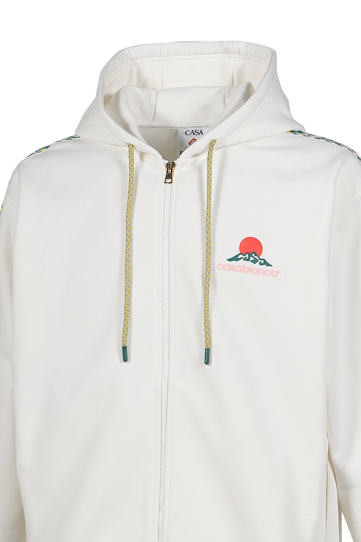 TECHNICAL POCKET & LAUREL TAPE ZIP HOODIE / CASABLANCA MONTAGNE - 9