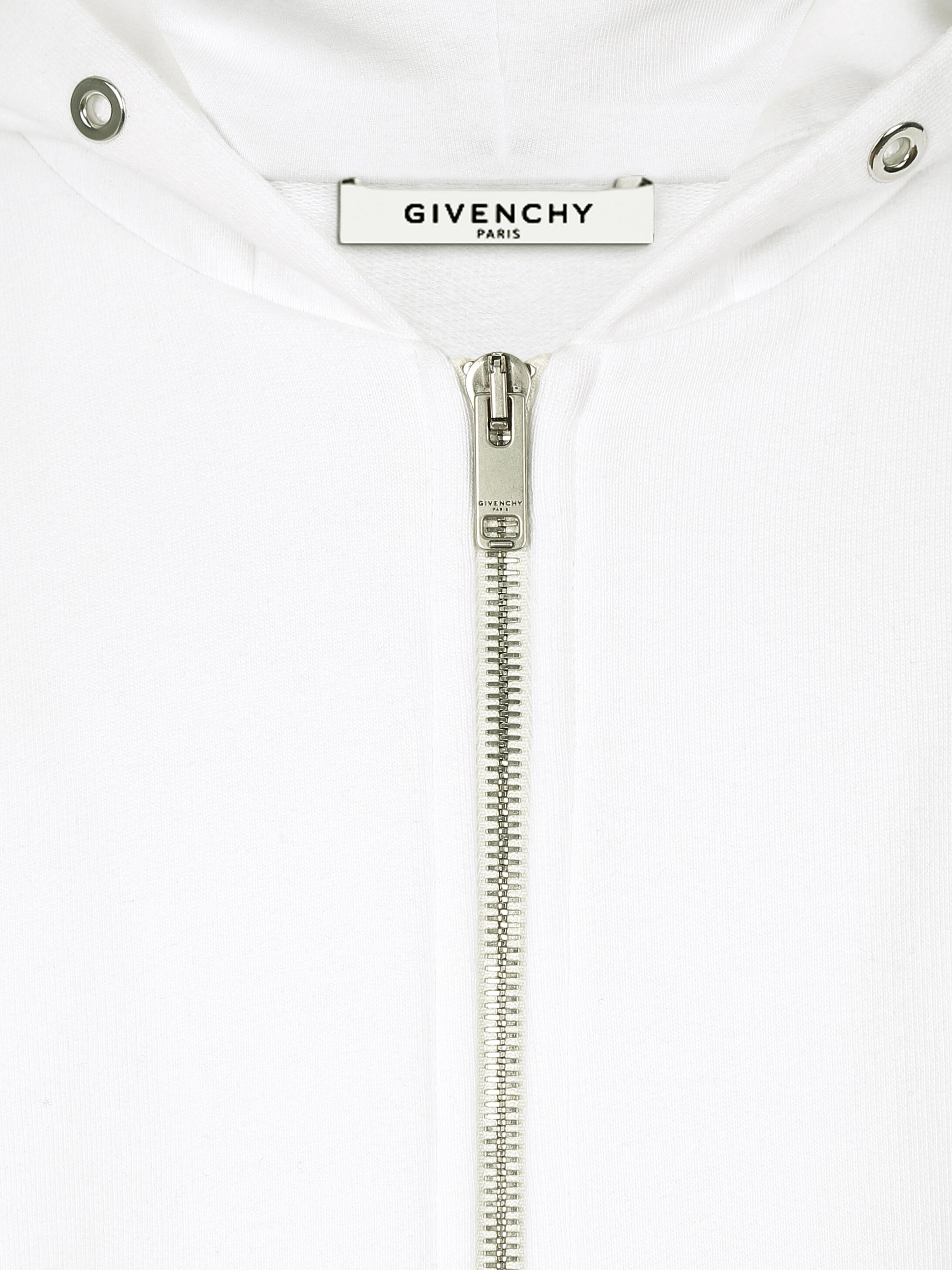 GIVENCHY signature zippered hoodie - 7