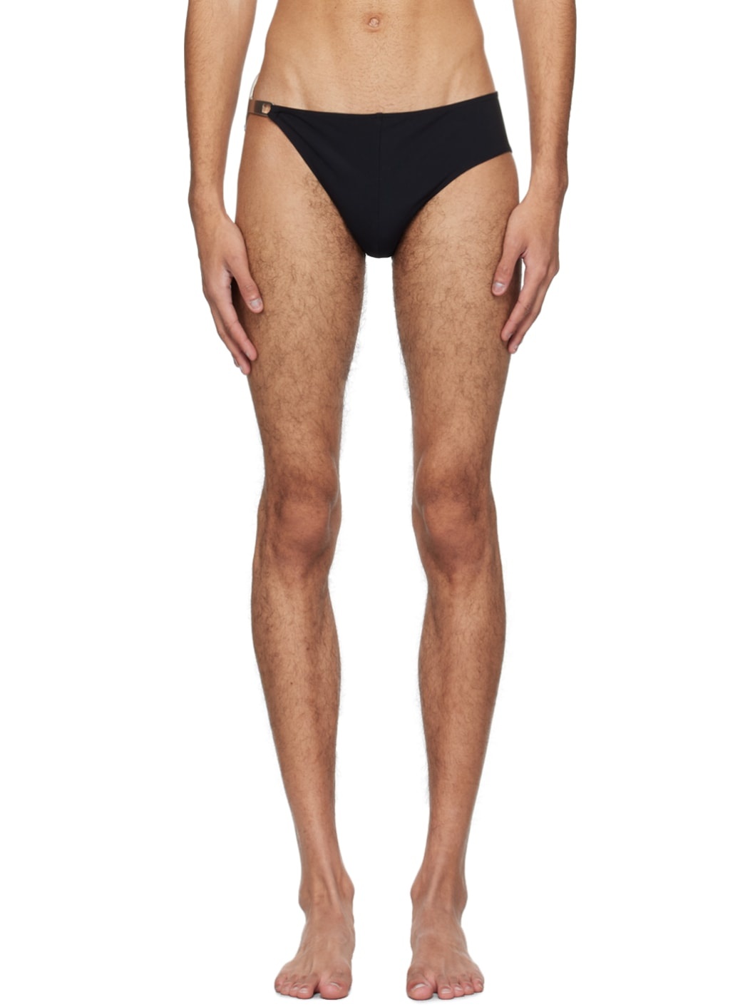 Black Hydra Swim Briefs - 1