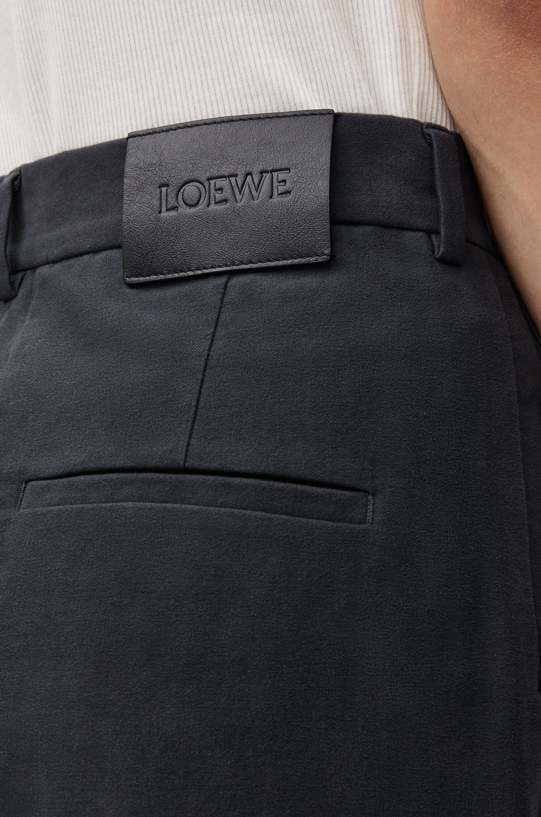 Pleated trousers in cotton - 5