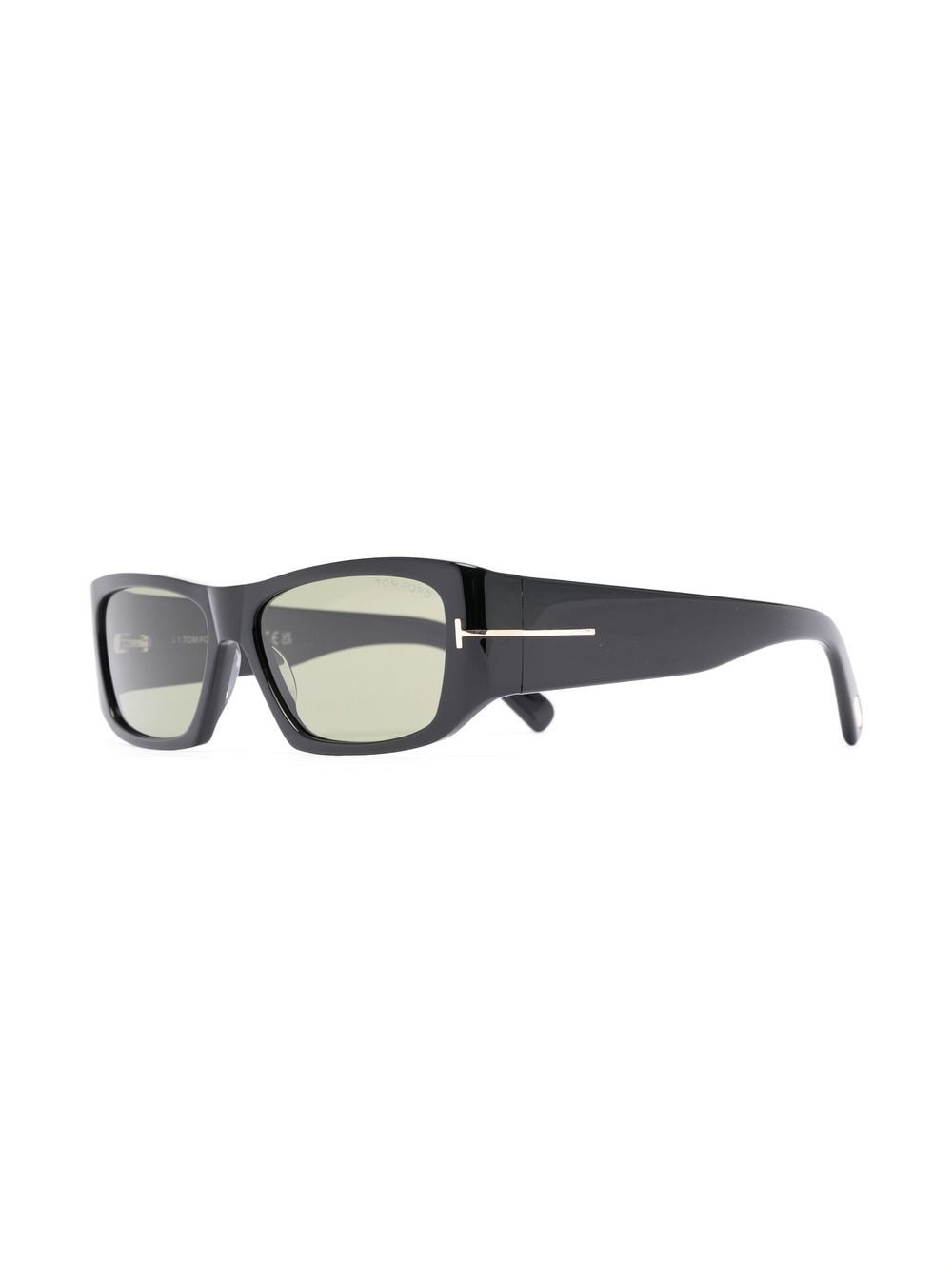 tinted rectangle-frame sunglasses - 2