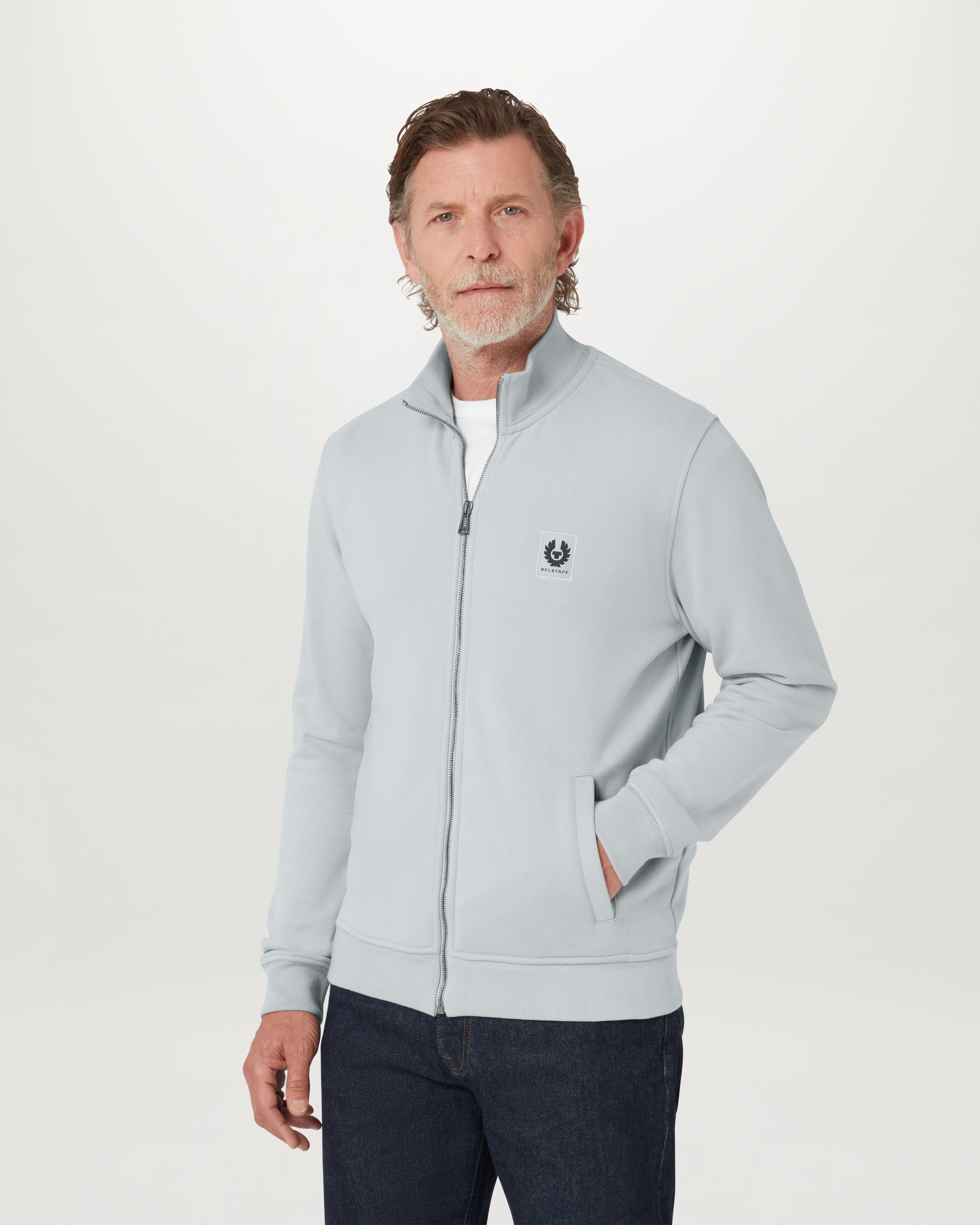 BELSTAFF FULL ZIP SWEATSHIRT - 4