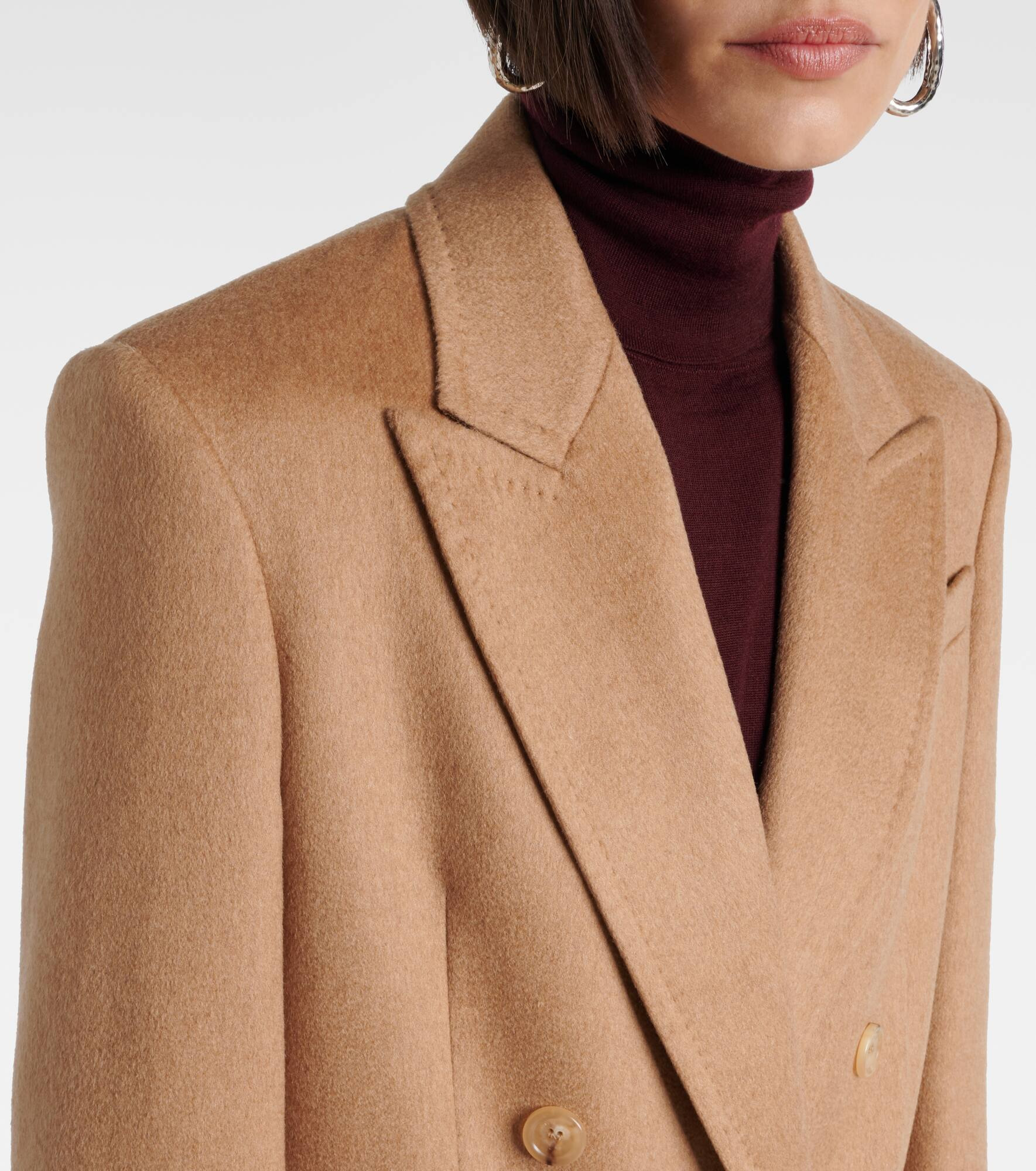 Olimpia camel hair blazer - 4