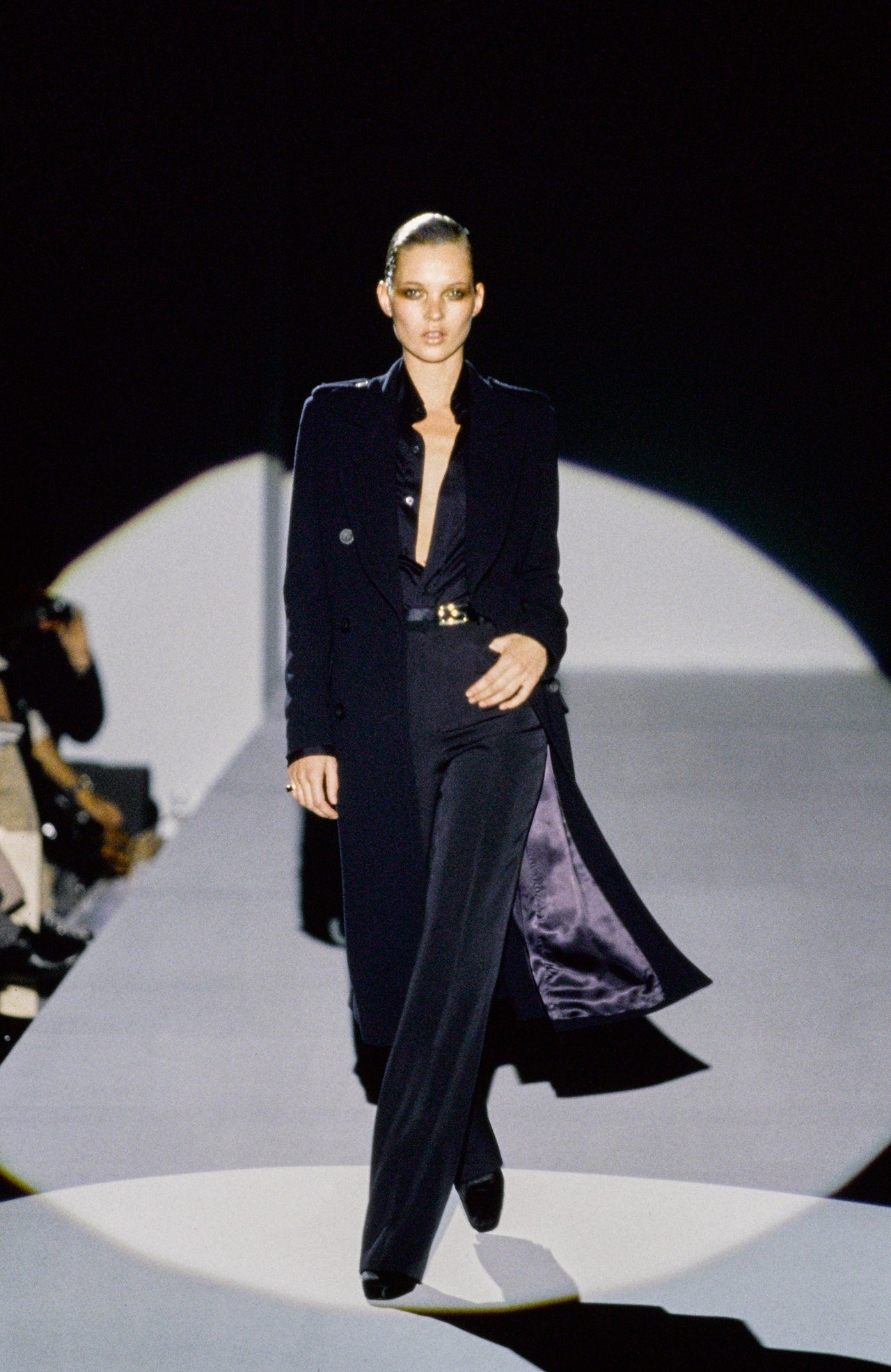 Gucci Fall 1996 Tom Ford Black Pants 38 - 2