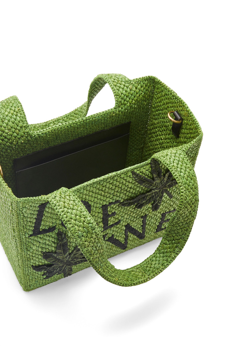 Leaf LOEWE Font Tote in raffia 6