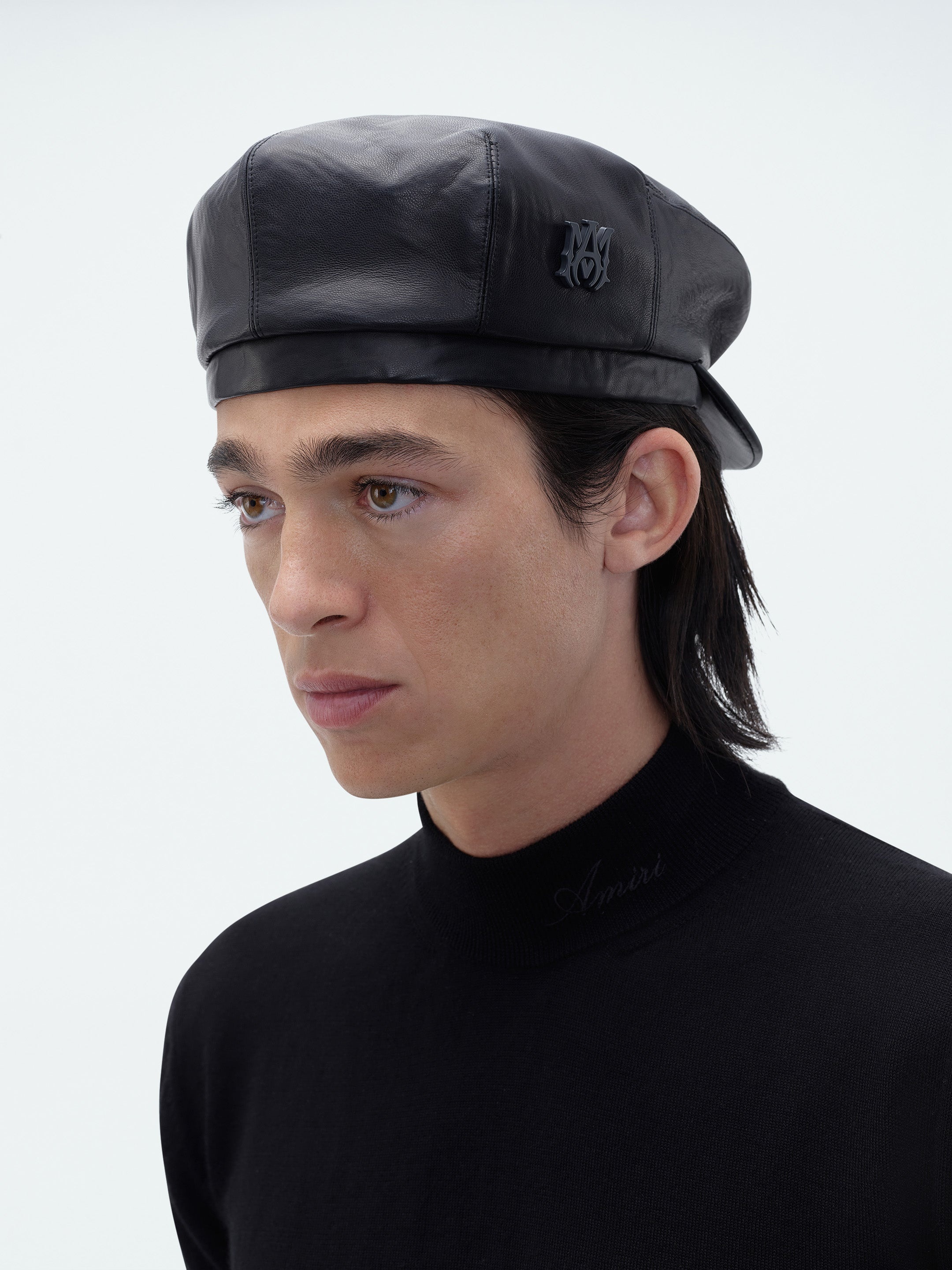 VEGAN LEATHER DRIVER HAT - 5