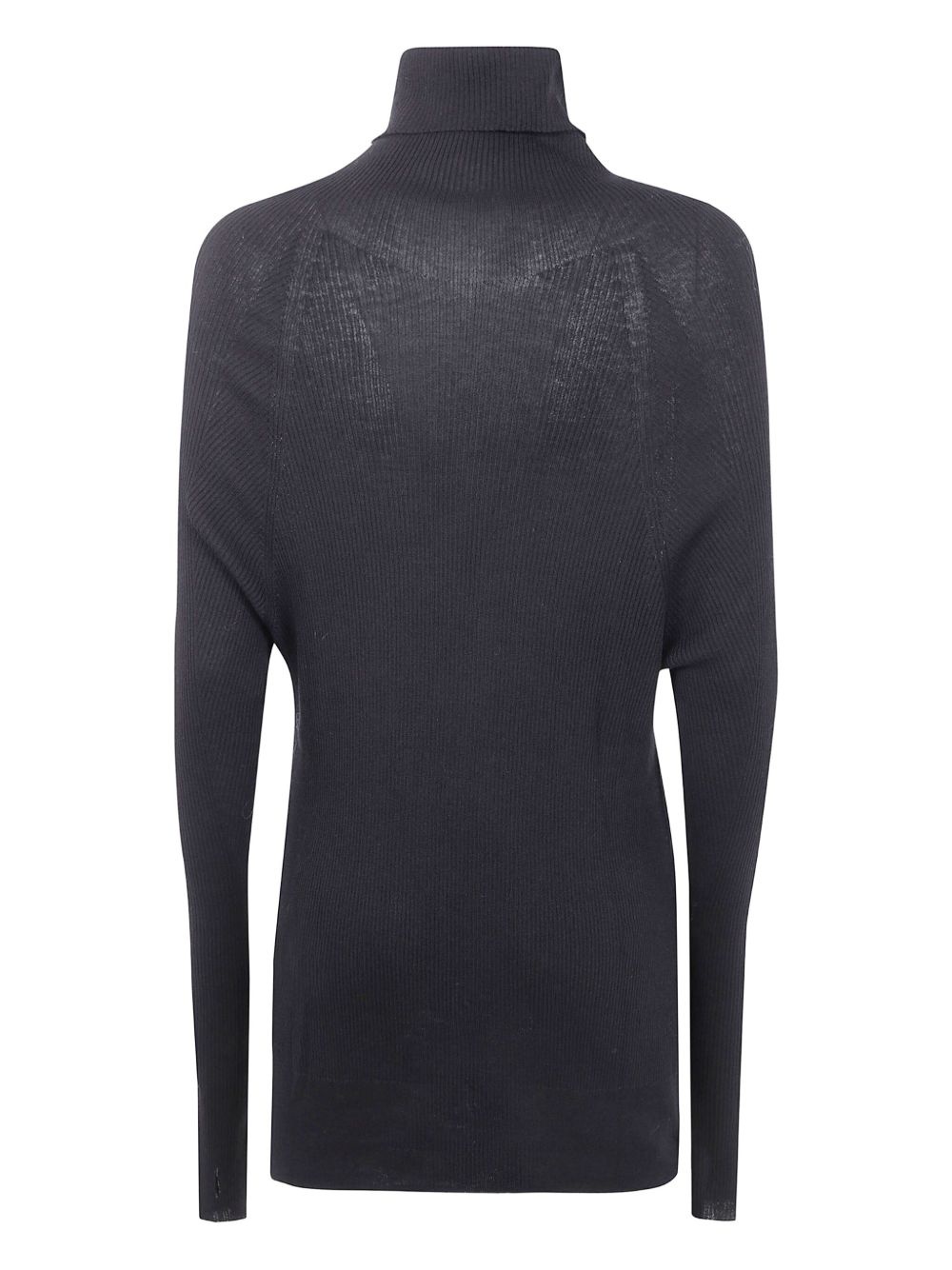 embroidered-logo turtleneck sweater - 2