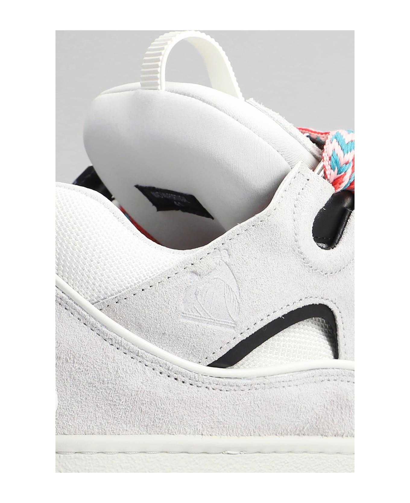 Curb Sneakers In White Leather - 5