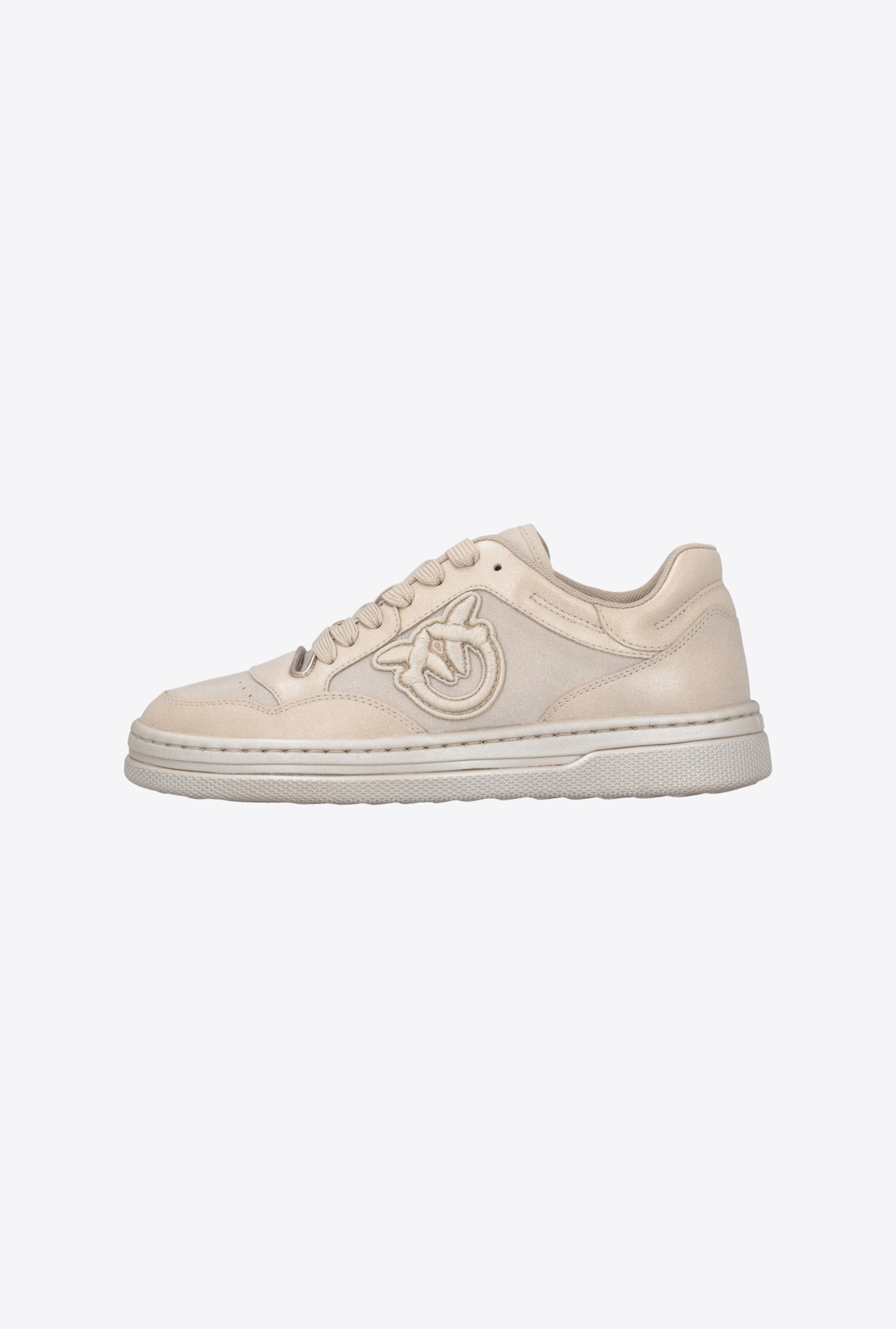 LAMINATED SUEDE SNEAKERS - 4
