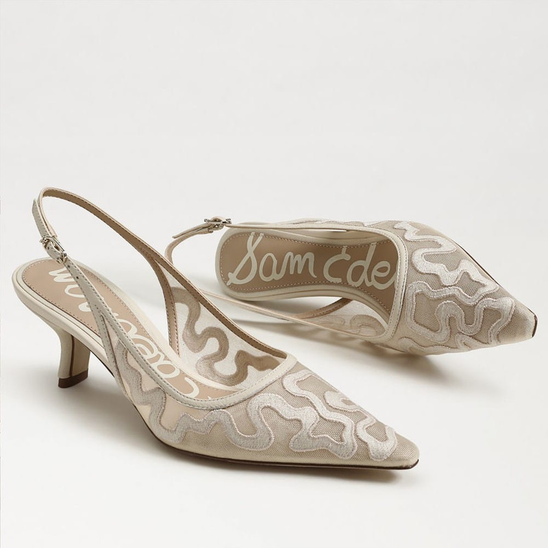 Bianka Mesh Slingback Pump 7