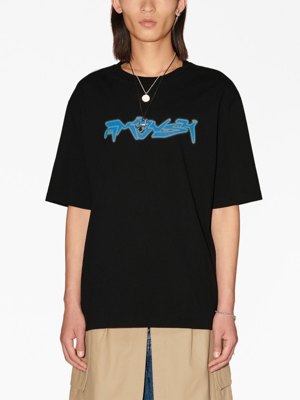 logo-print T-shirt - 4