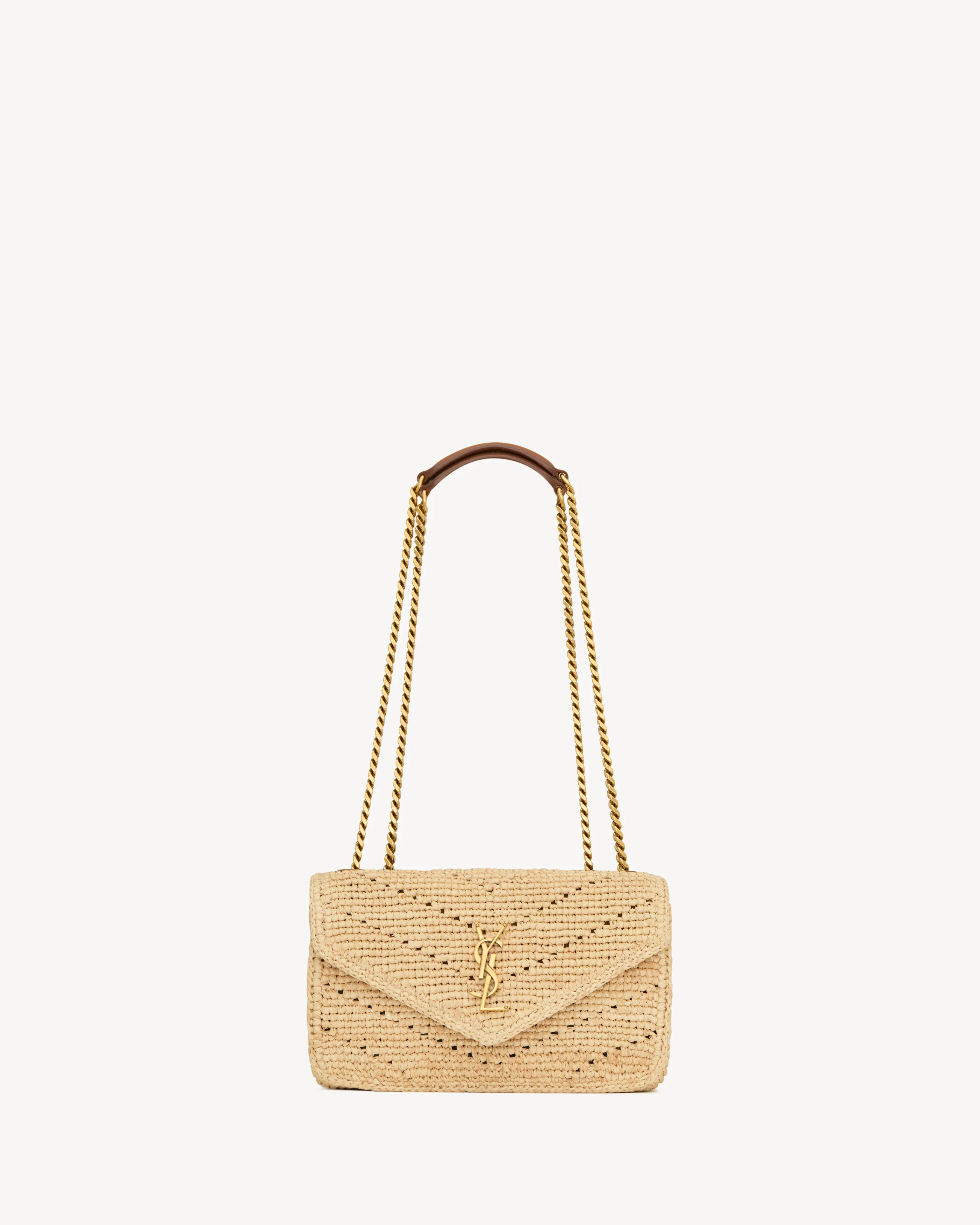 LOULOU SMALL IN RAFFIA - 1