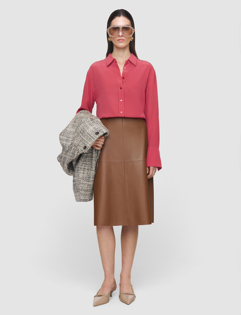 JOSEPH Joe Crepe de Chine Silk Blouse outlook