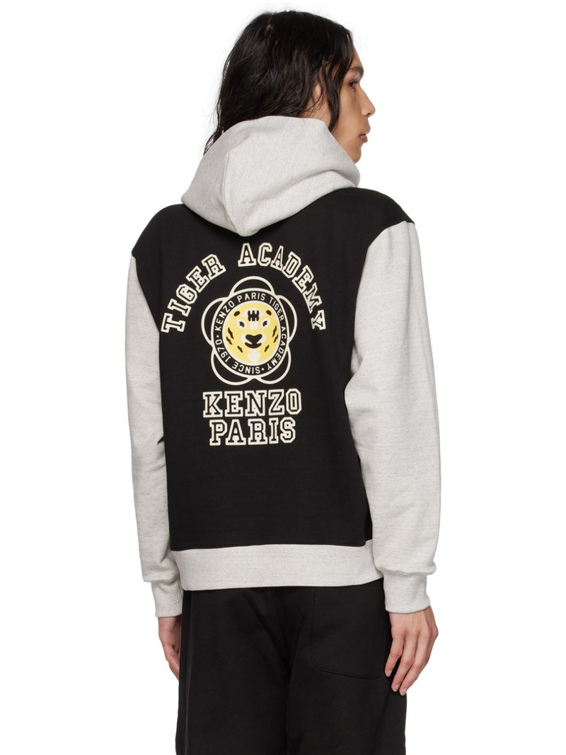 Black Kenzo Paris Kenzo Tiger Academy Hoodie 3