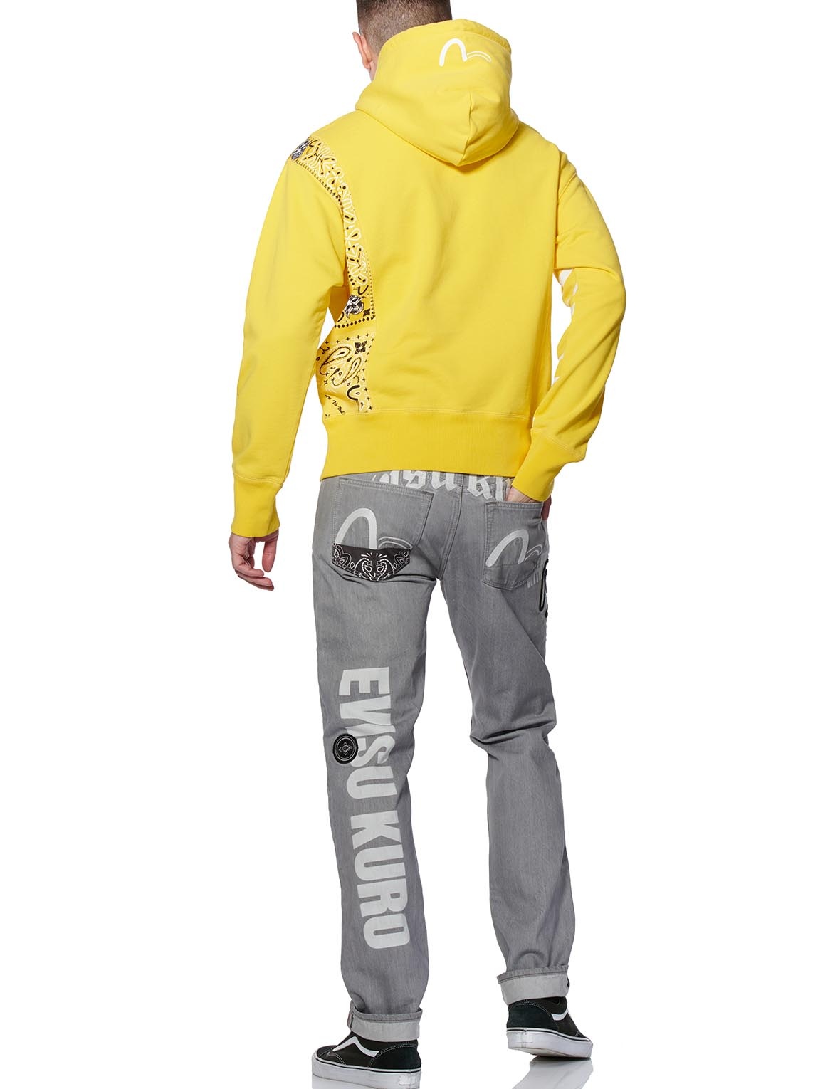 Bandana Panel Hoodie - 6