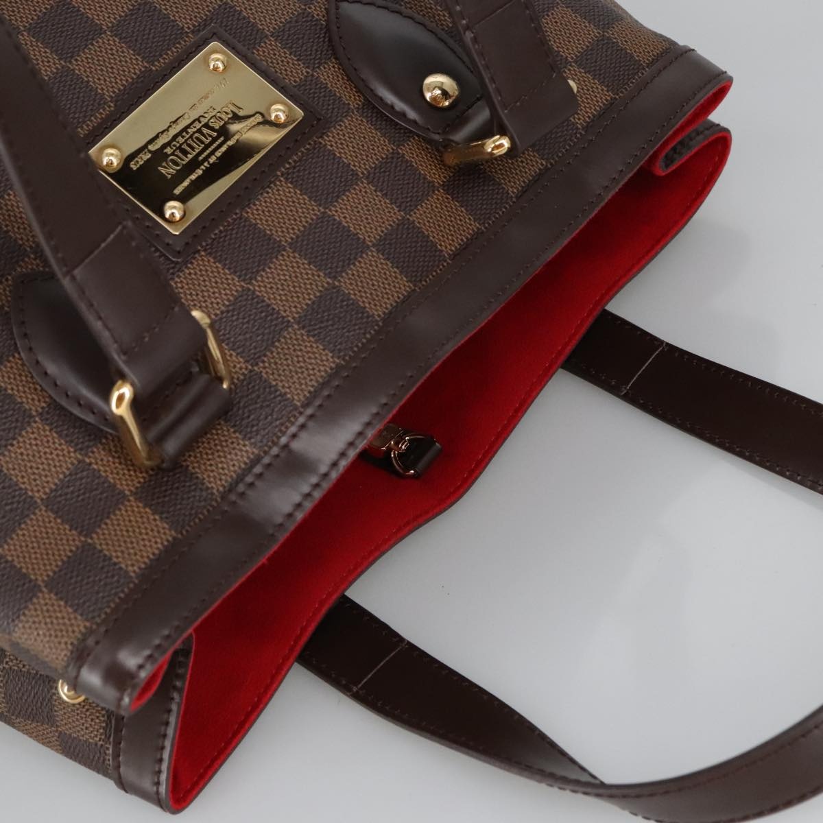 LOUIS VUITTON Damier Ebene Hampstead PM Tote Bag N51205 - 6