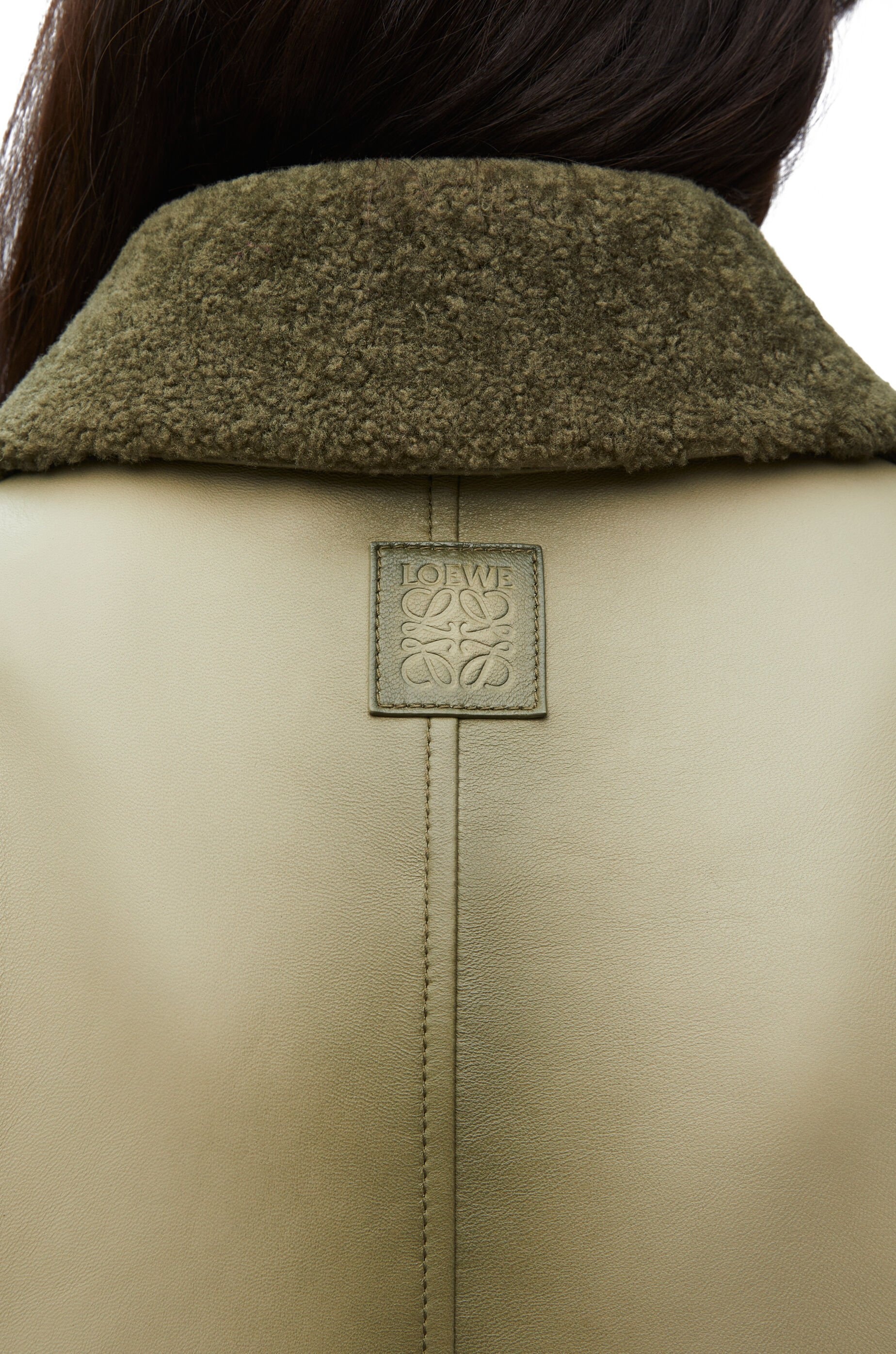 Cropped jacket in nappa lambskin - 5