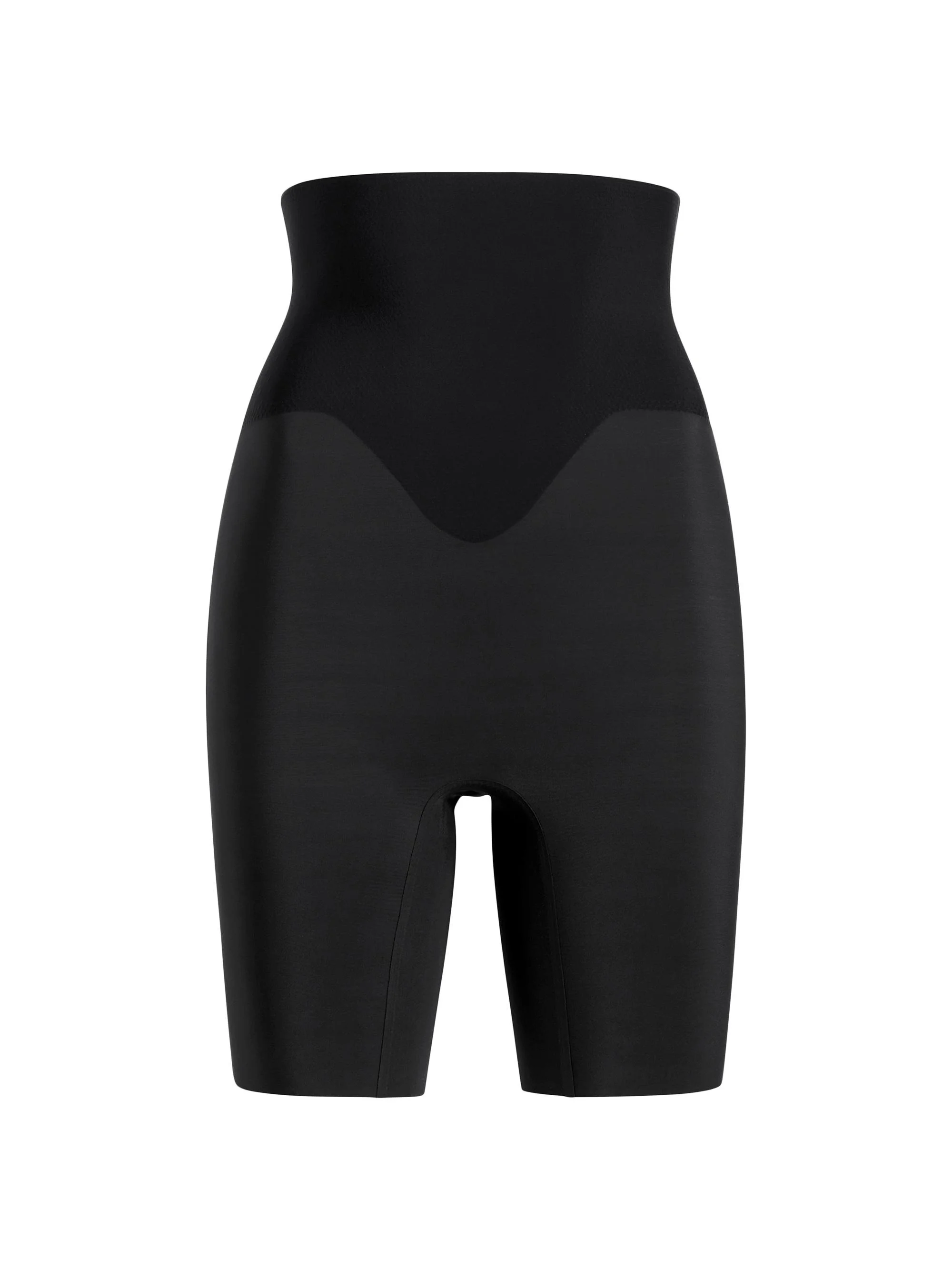 Women's Zone Smoothing High-Waisted Shorts - Black - 1