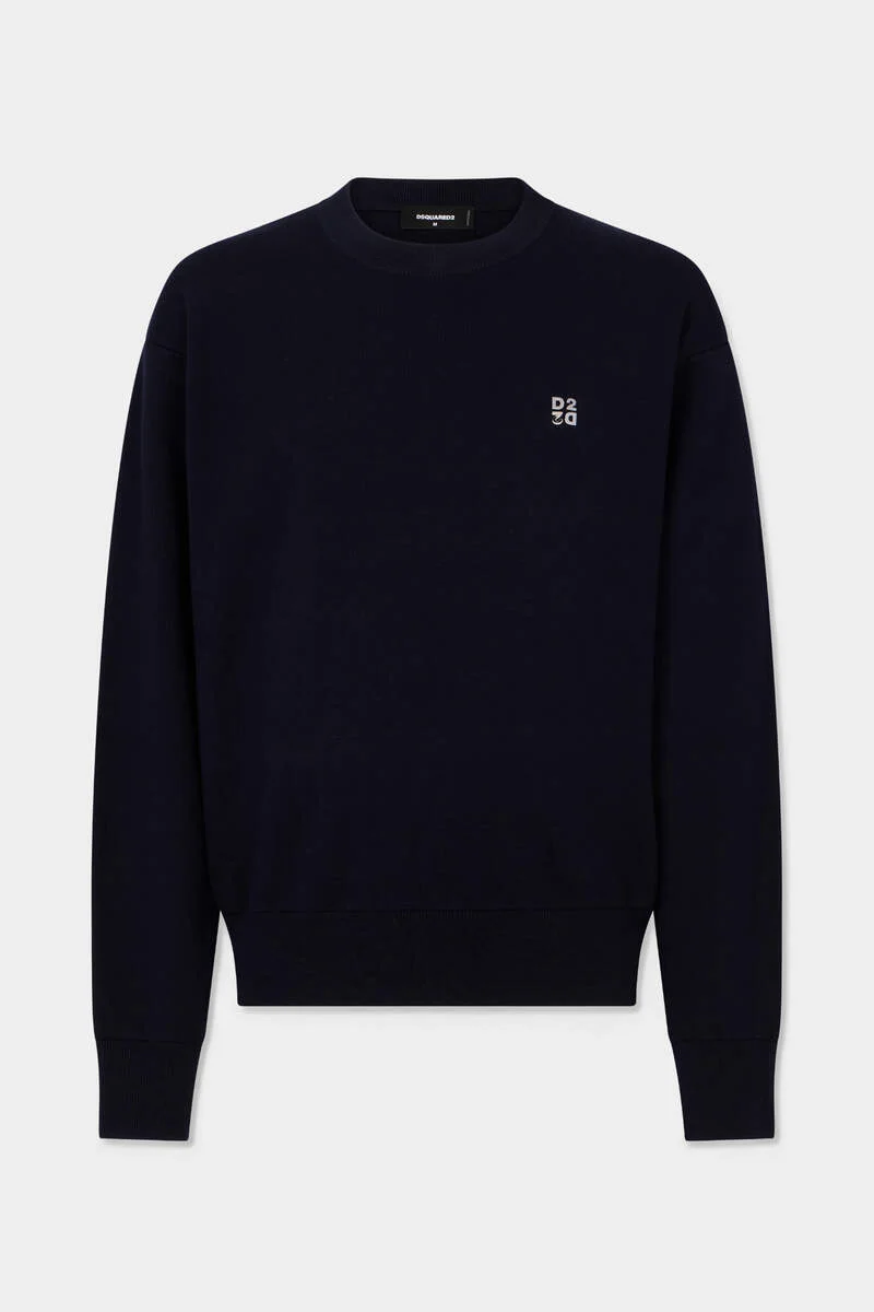 METAL D2 UPSIDE DOWN KNIT PULLOVER - 1