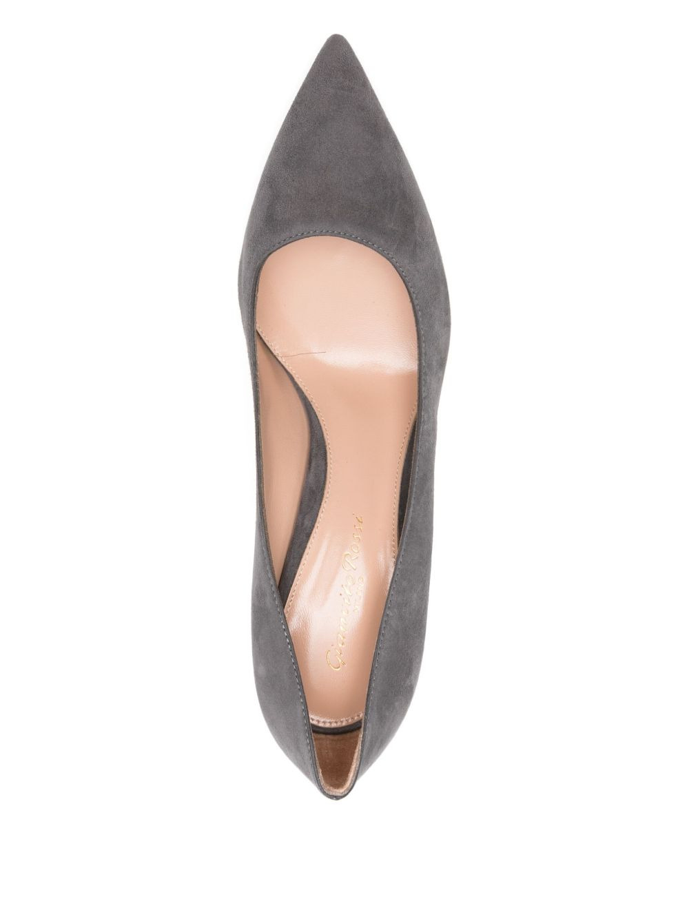 70mm Gianvito suede pumps - 4