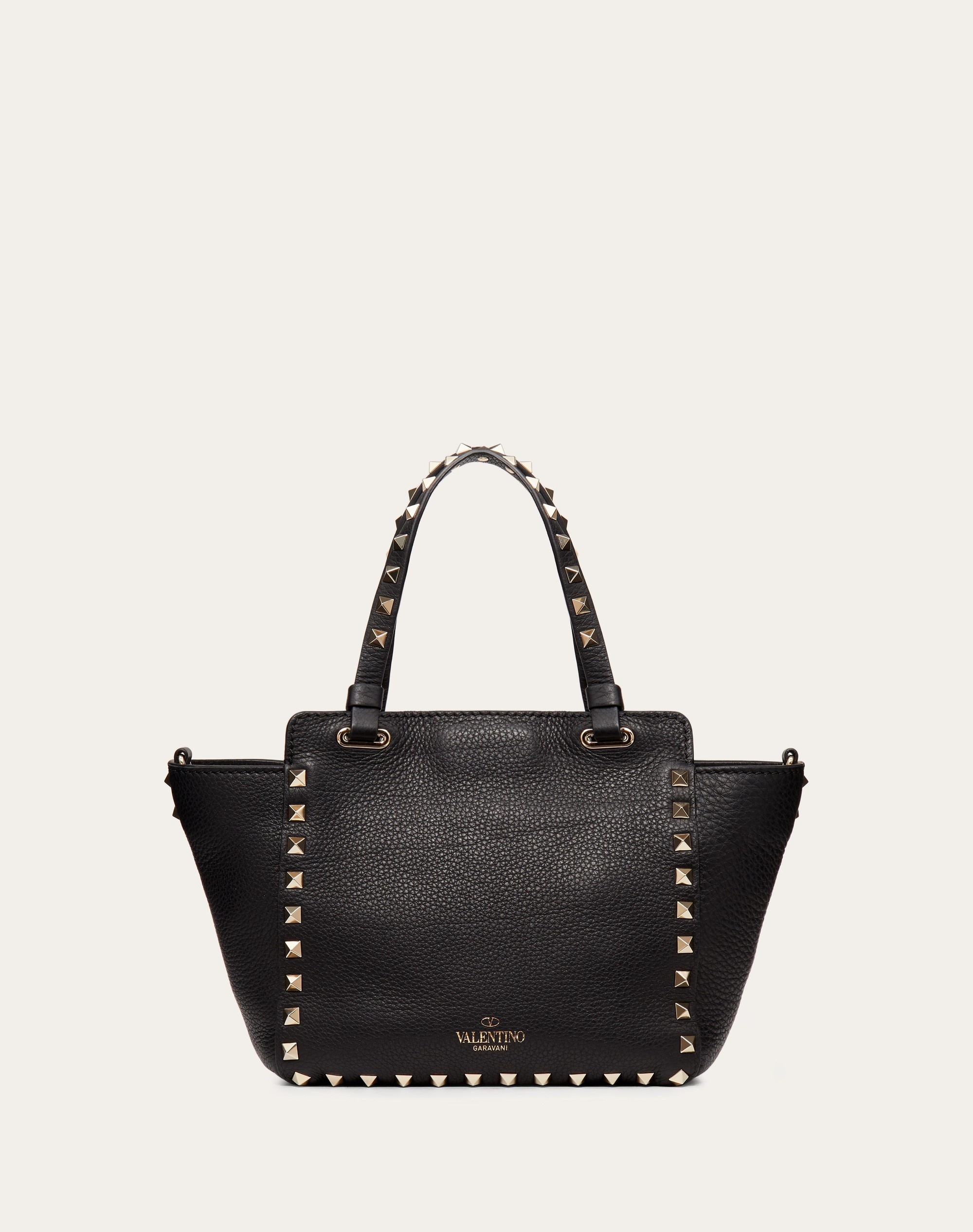 MINI ROCKSTUD GRAINY CALFSKIN BAG - 3