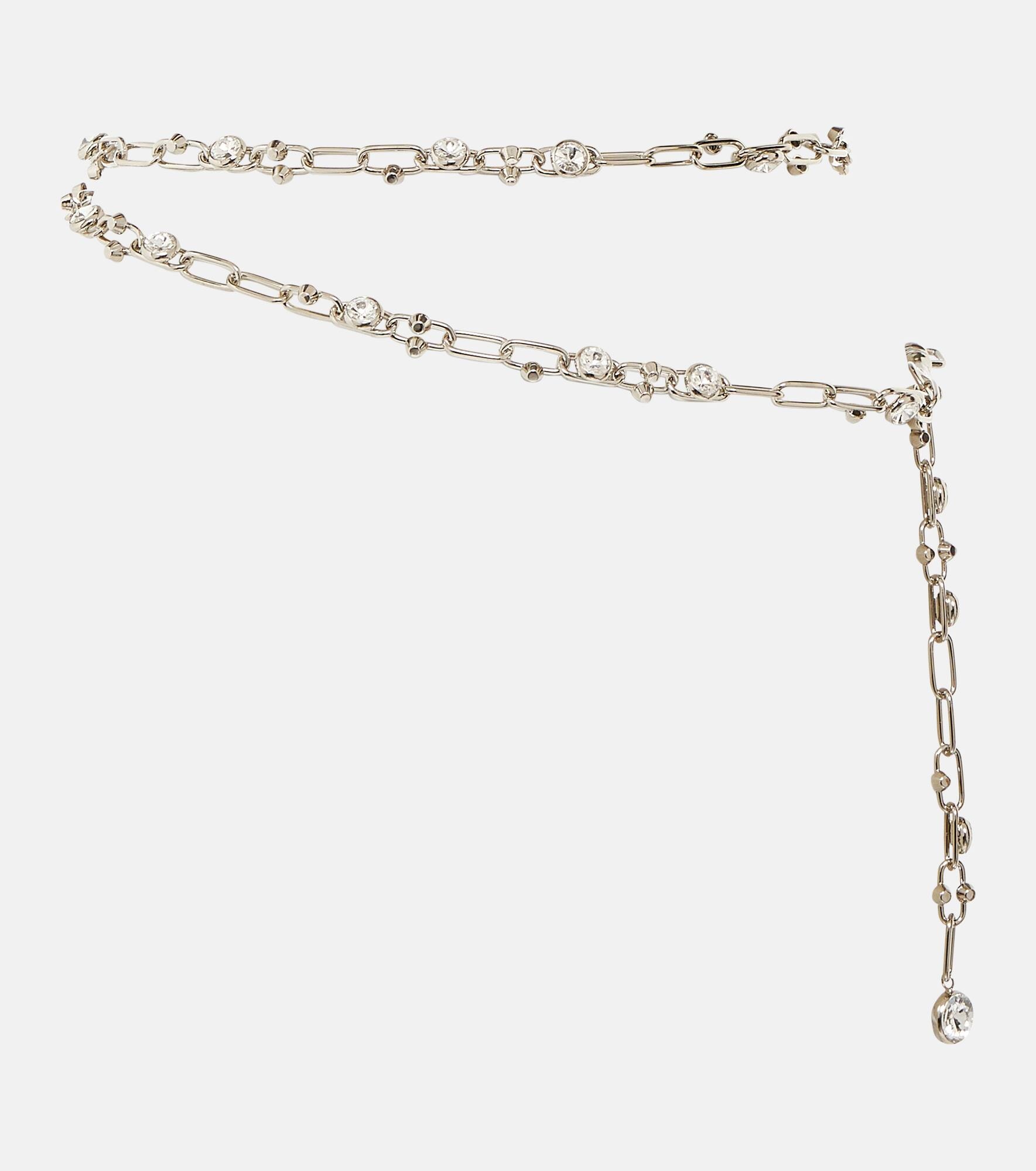 Embellished chain belt - 1