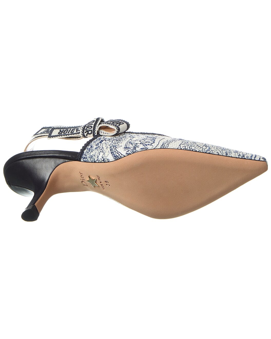 Dior J'Adior Canvas Slingback Pump - 4