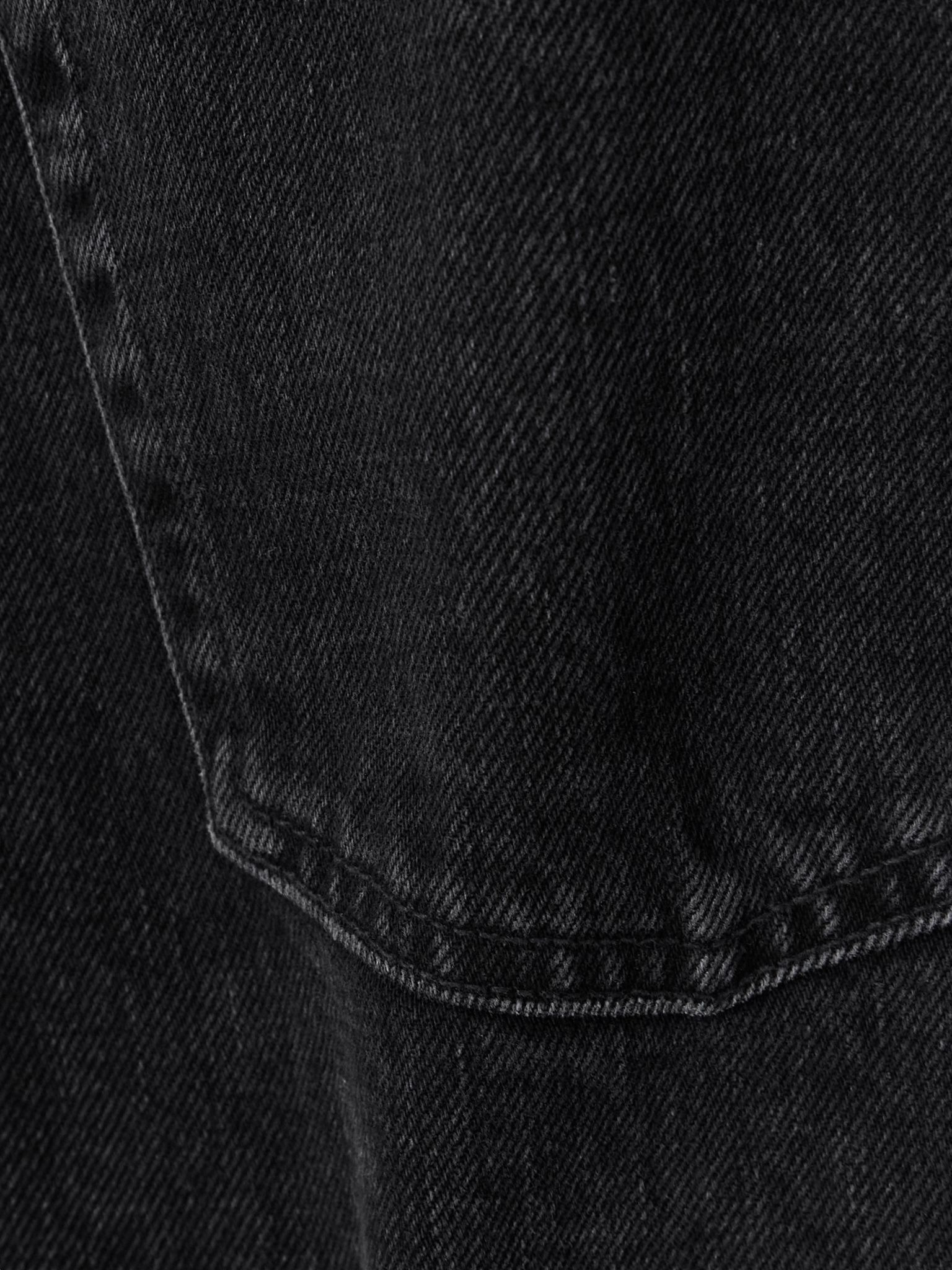 Ayla frayed denim shorts Black - 5