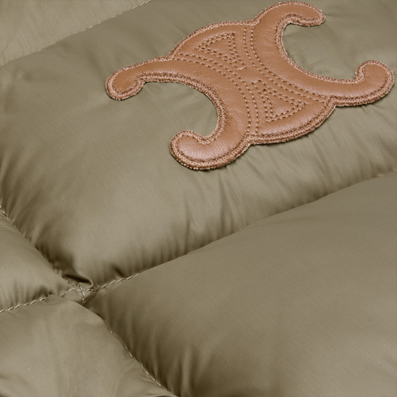 quilted vest in lightweight nylon 3