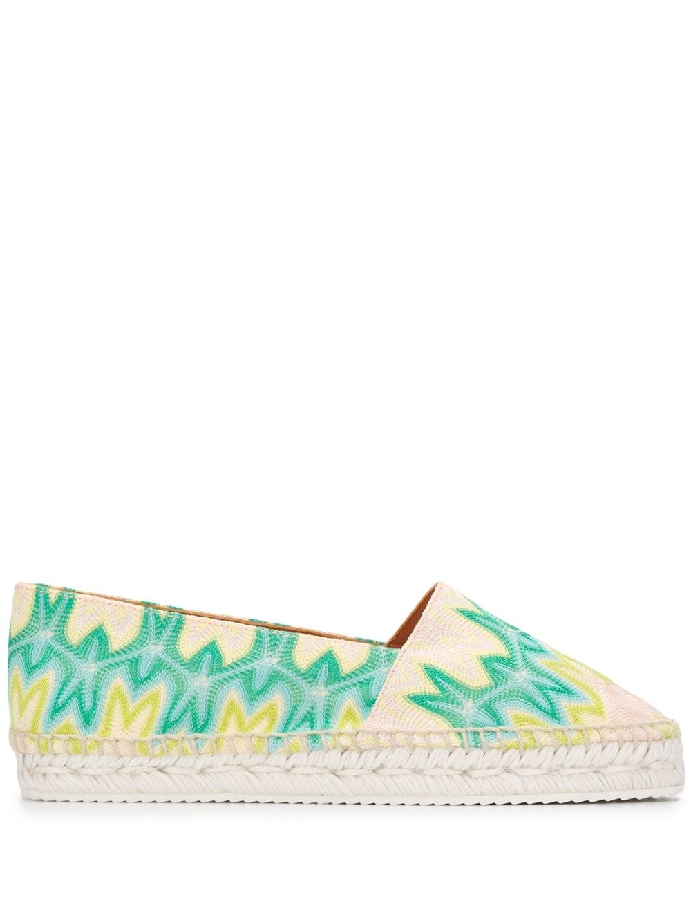 abstract pattern espadrilles - 1