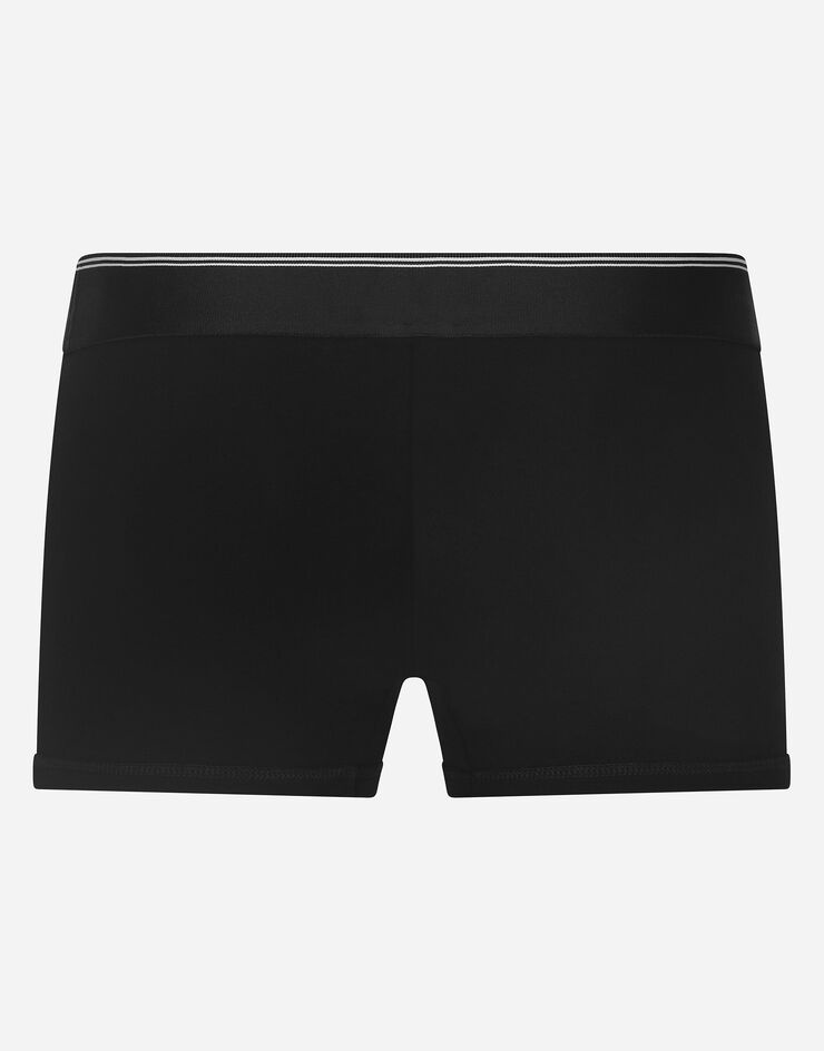 Two-way-stretch jersey boxers with patch - 2