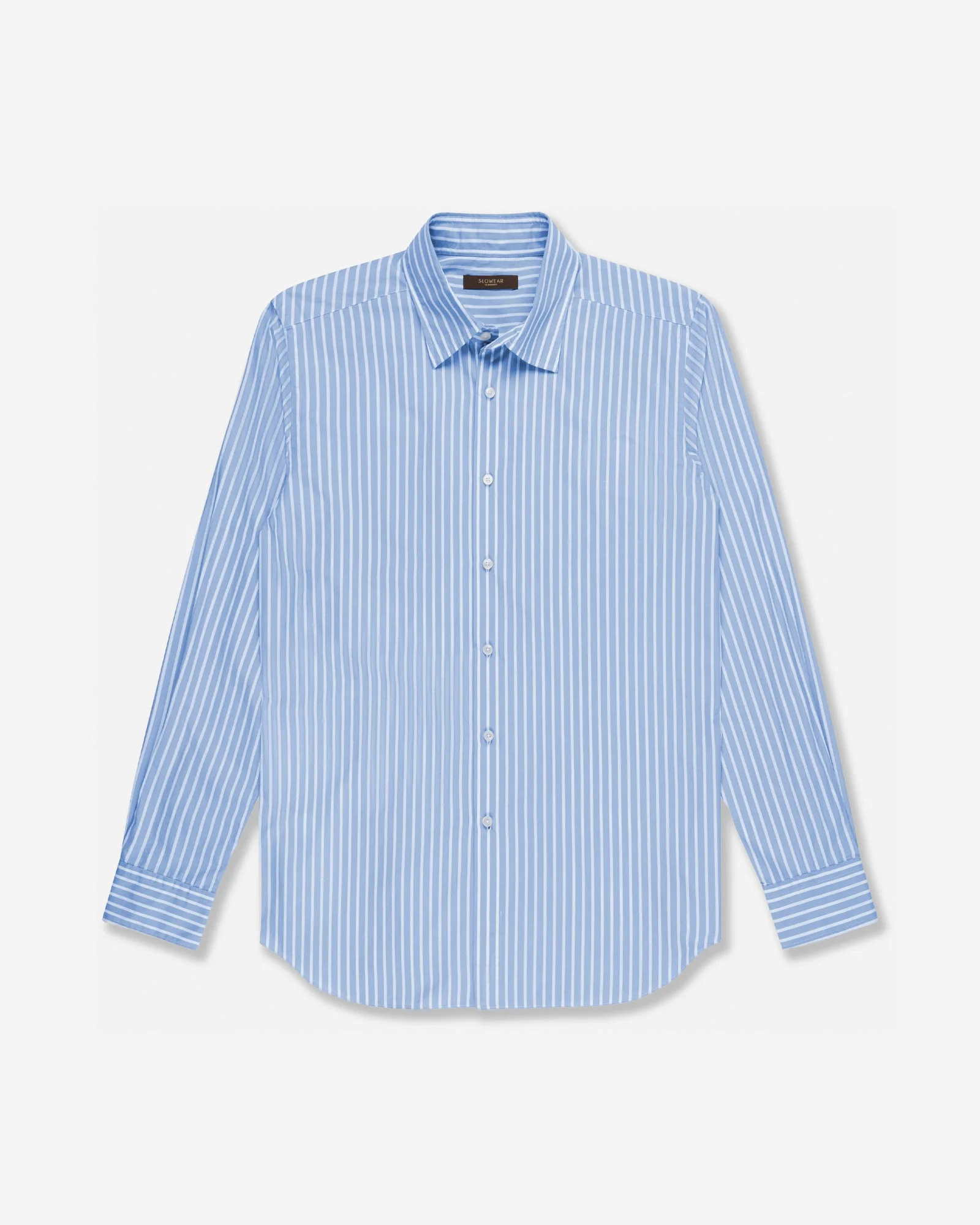 Regular fit cotton poplin shirt - 1