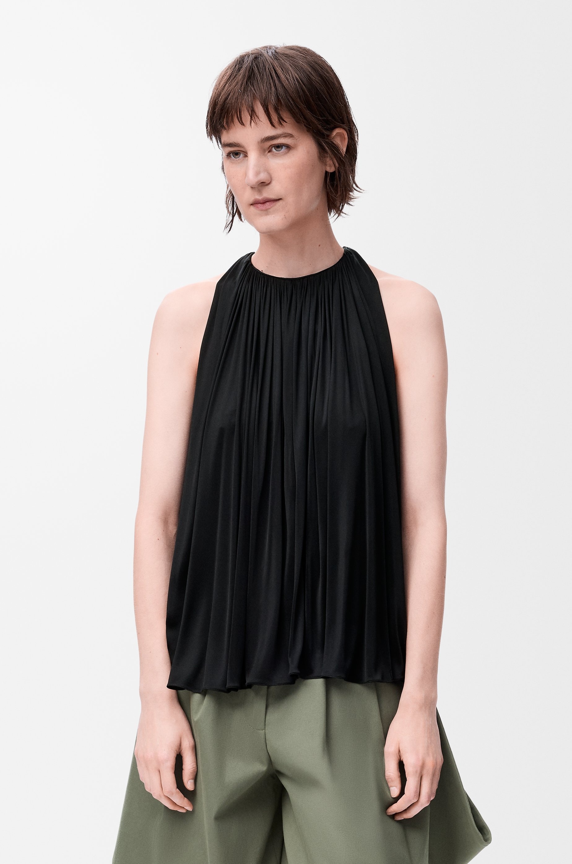 Halter top in viscose - 3