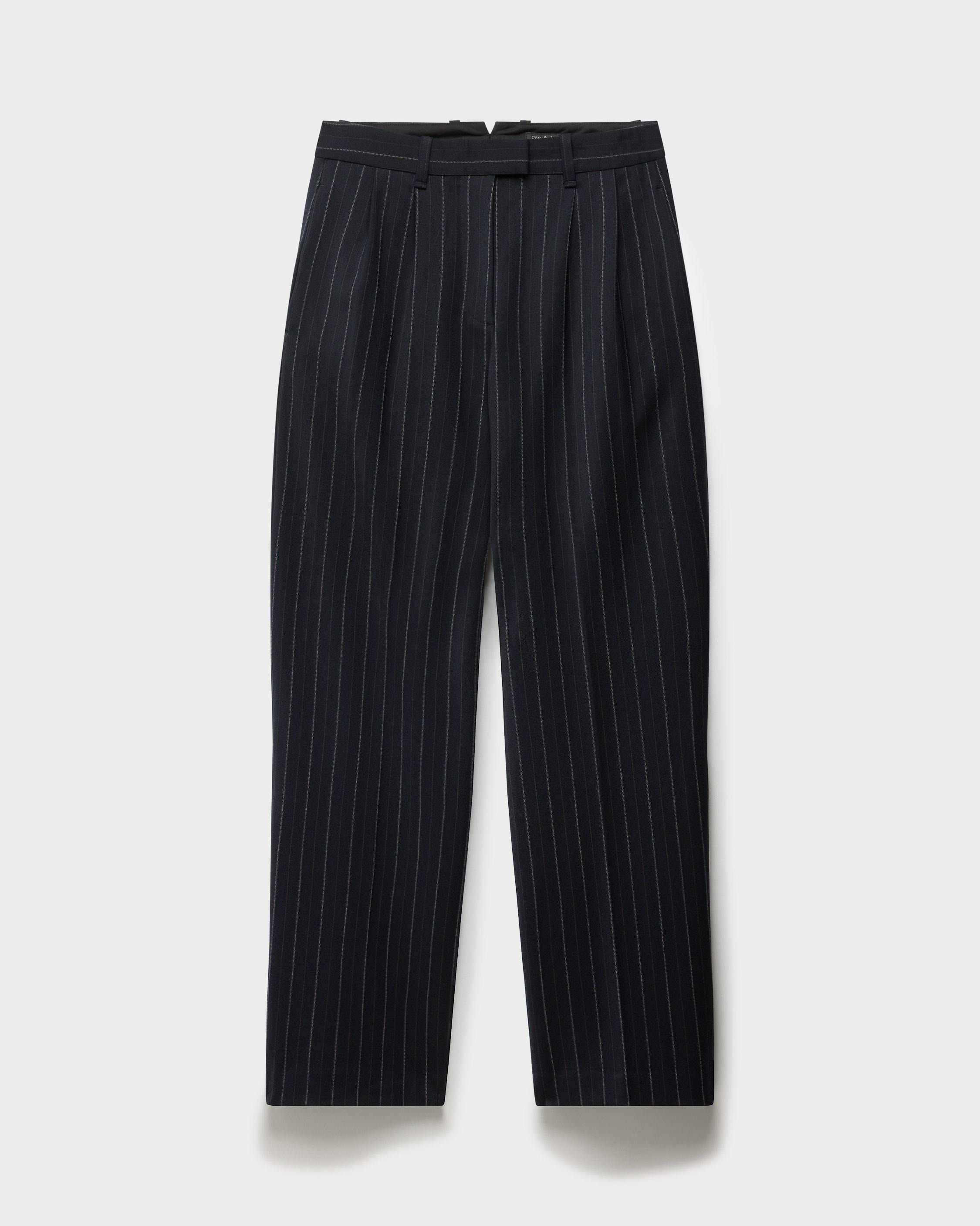 Newman Wool Stripe Pants - 1