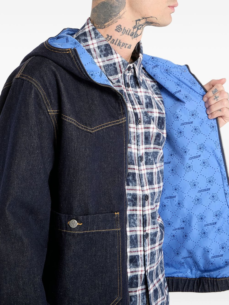 Western panelled zip jacket 4