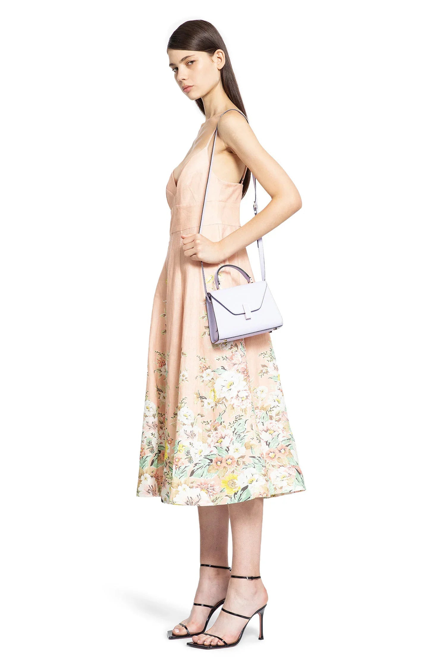 VALEXTRA WOMAN PURPLE SHOULDER BAGS - 5