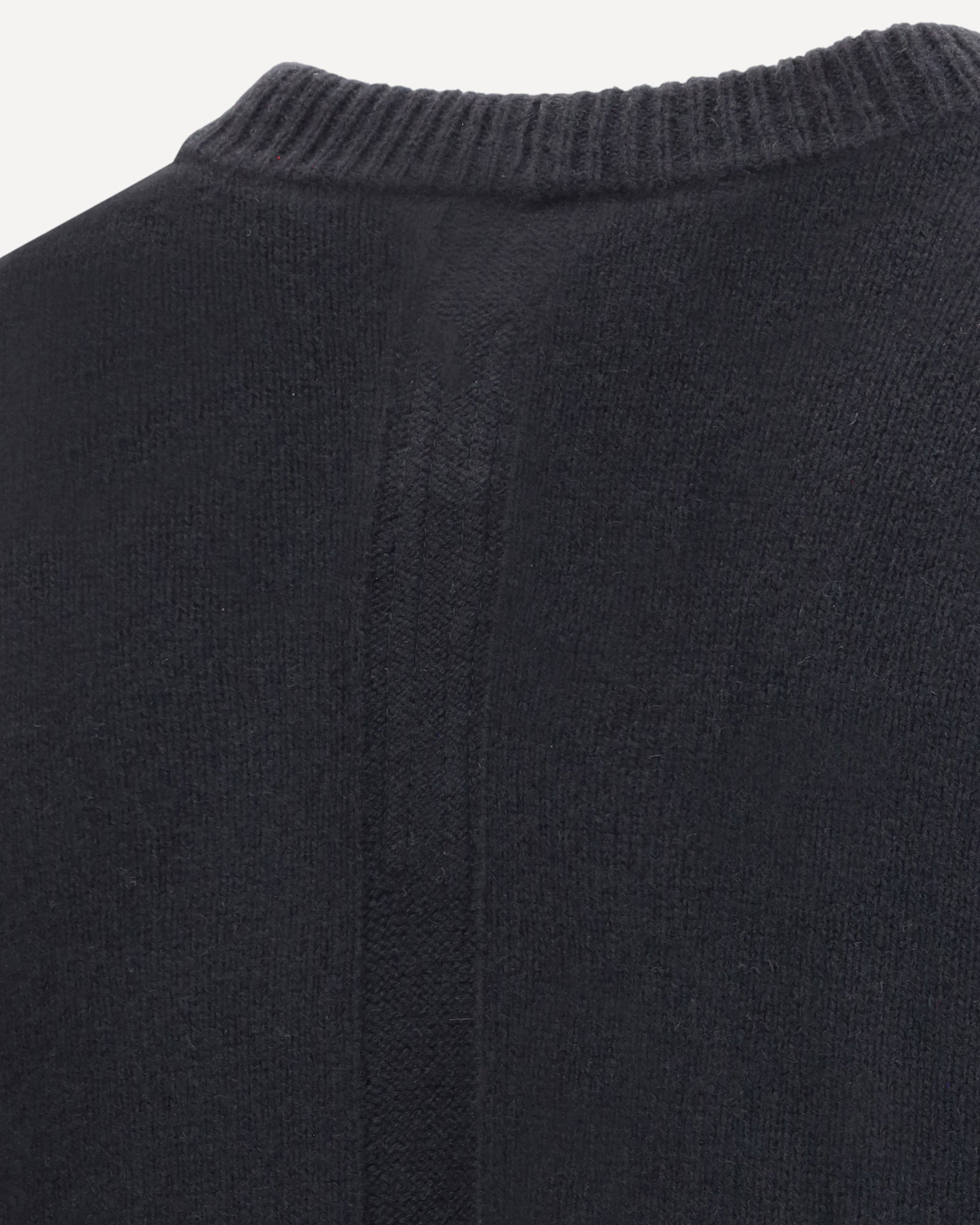 Exposed stitching Sweater - 4