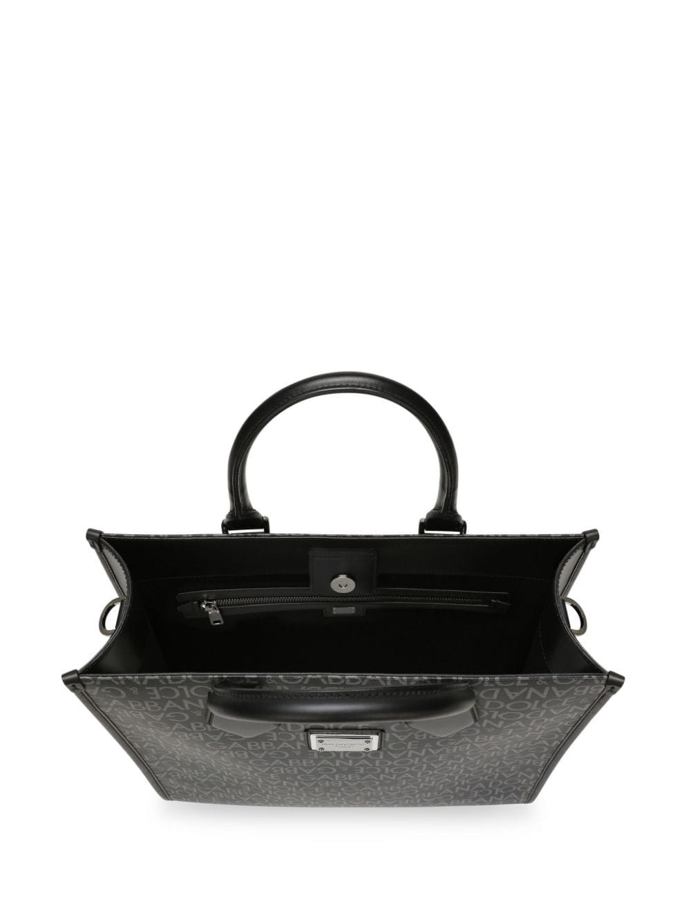 Shopping logo-print tote bag - 5