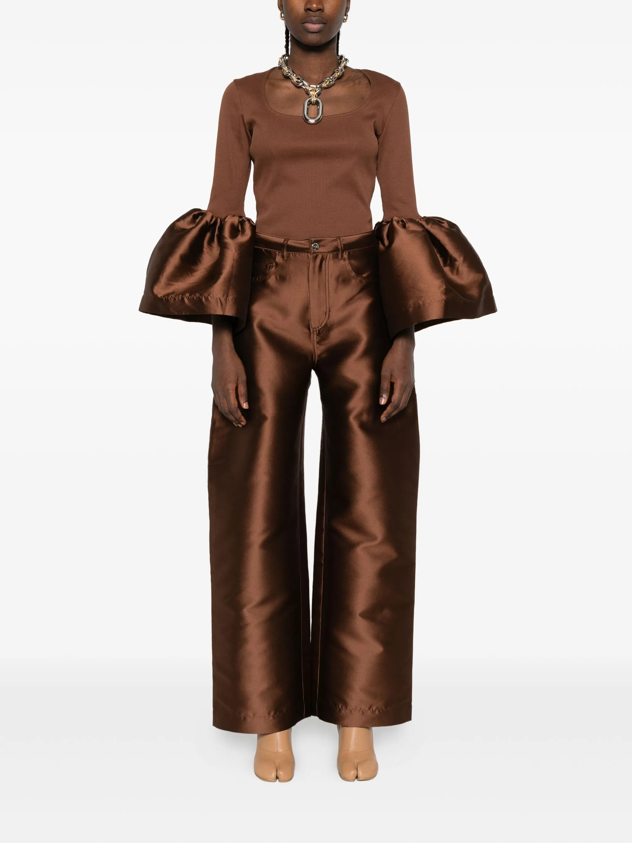 high-waist trousers - 2