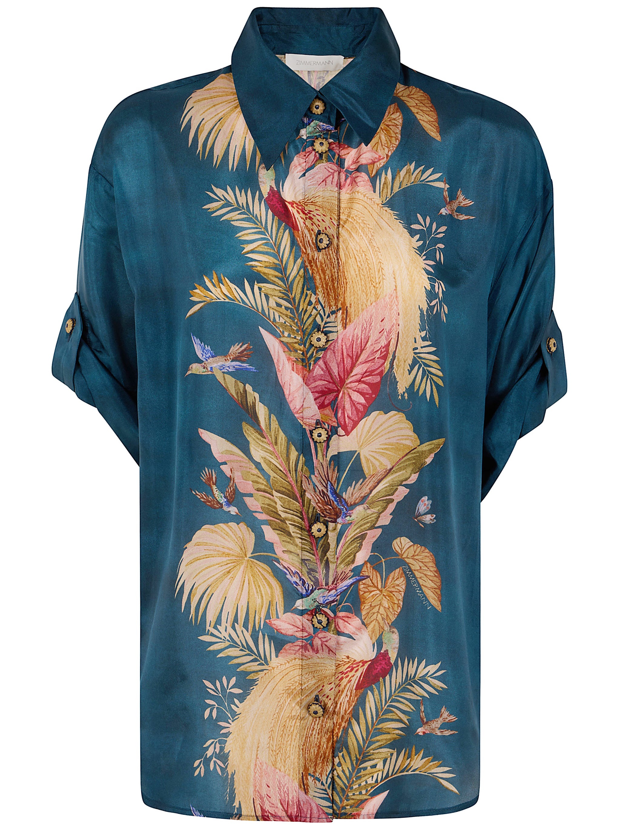 Zimmermann Women Ascension Relaxed Shirt - 1