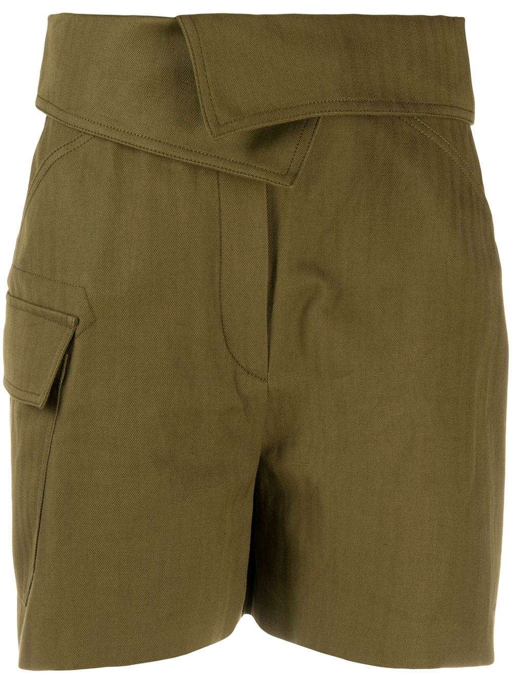 paperbag waist shorts - 1