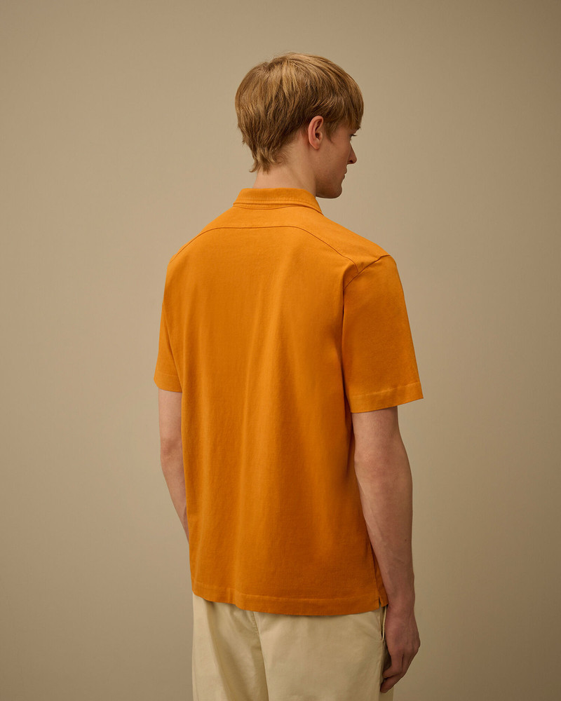 1020 Jersey Short Sleeve Half Zip Polo 4