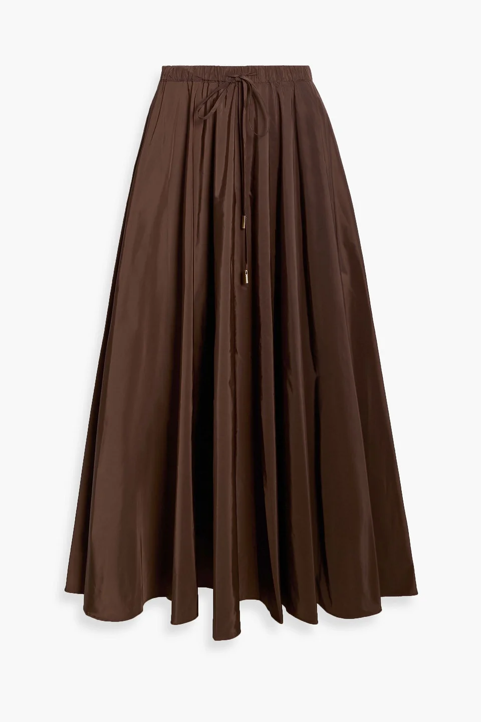 Rosalee taffeta midi skirt - 1