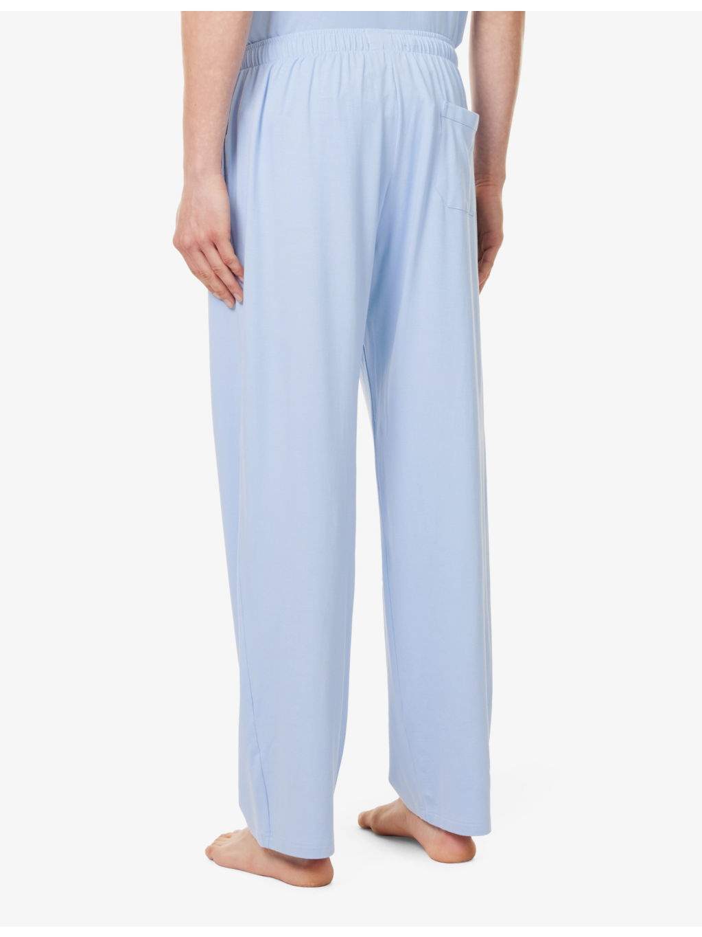 Basel relaxed-fit stretch-woven pyjama bottoms - 4